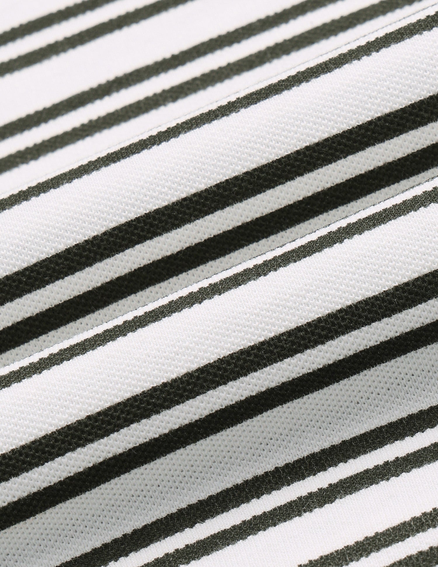 Horizontal Striped Regular Fit Polo Shirt Olive - U.S. Polo Assn. India | Large