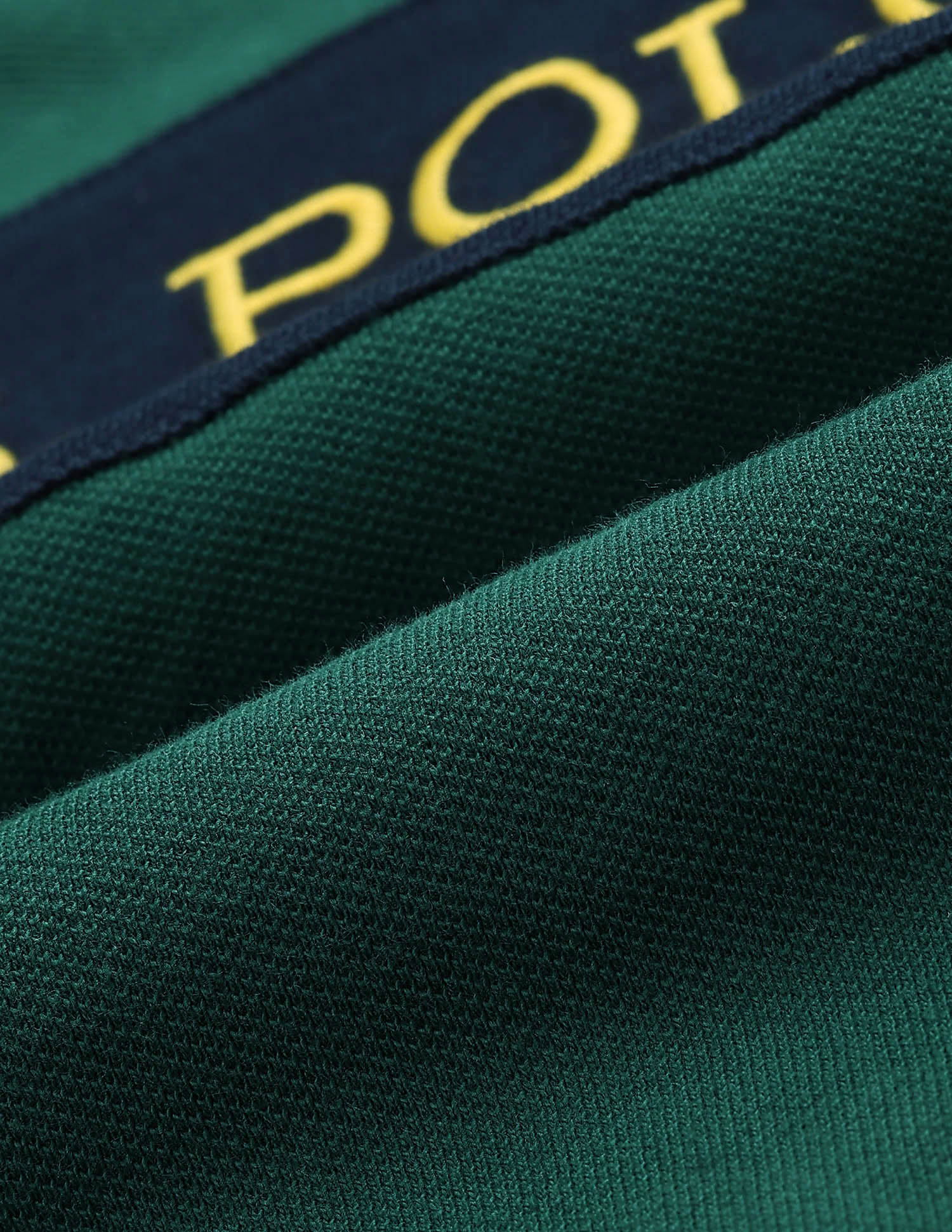 Embroidered Rugby Polo Shirt Dark Green - U.S. POLO ASSN. | Large