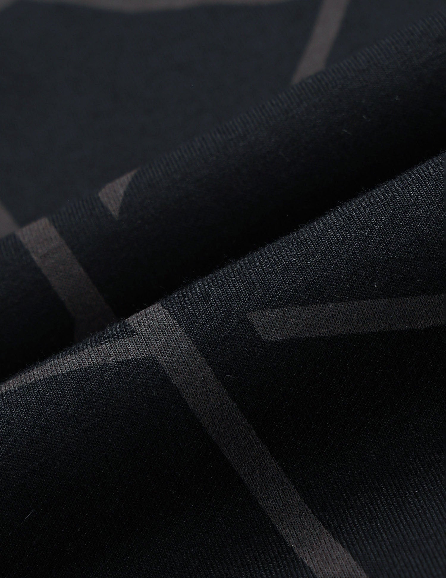 Geometric Printed Black & Gold Polo Shirt Black - U.S. Polo Assn. India | Large