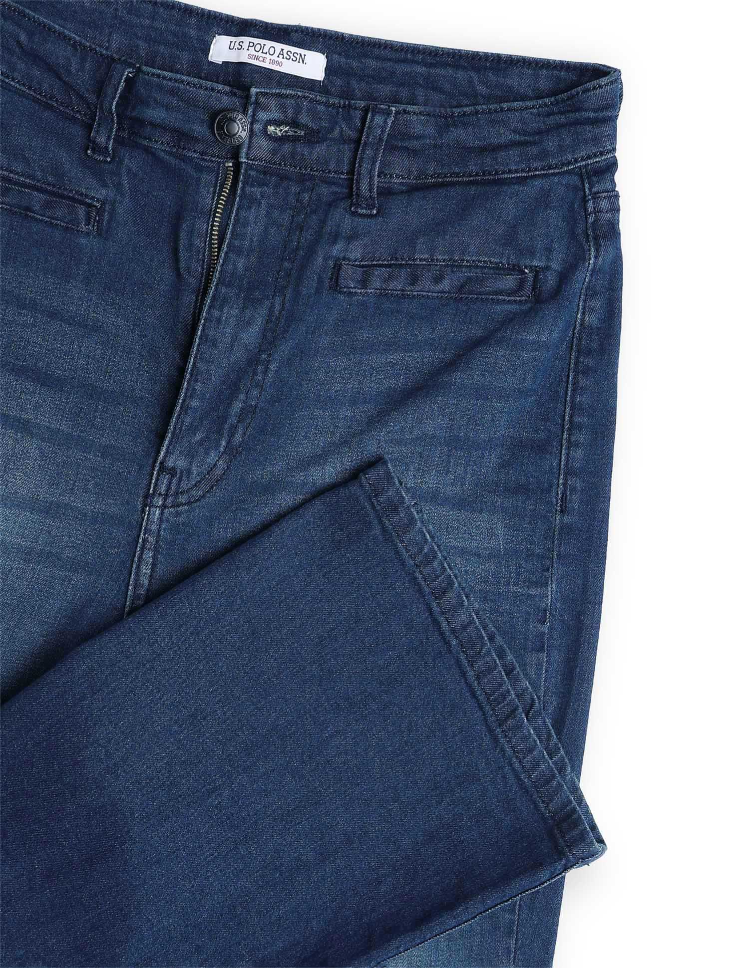 Ultra High-Rise Bootcut Fit Jeans Blue - U.S. POLO ASSN. | Large