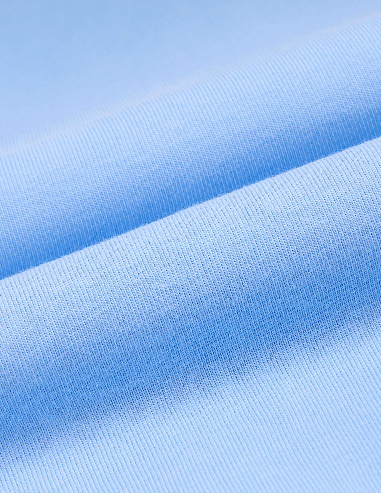 Drop Shoulder Applique Print Sweatshirt Light Blue - U.S. POLO ASSN. | Large