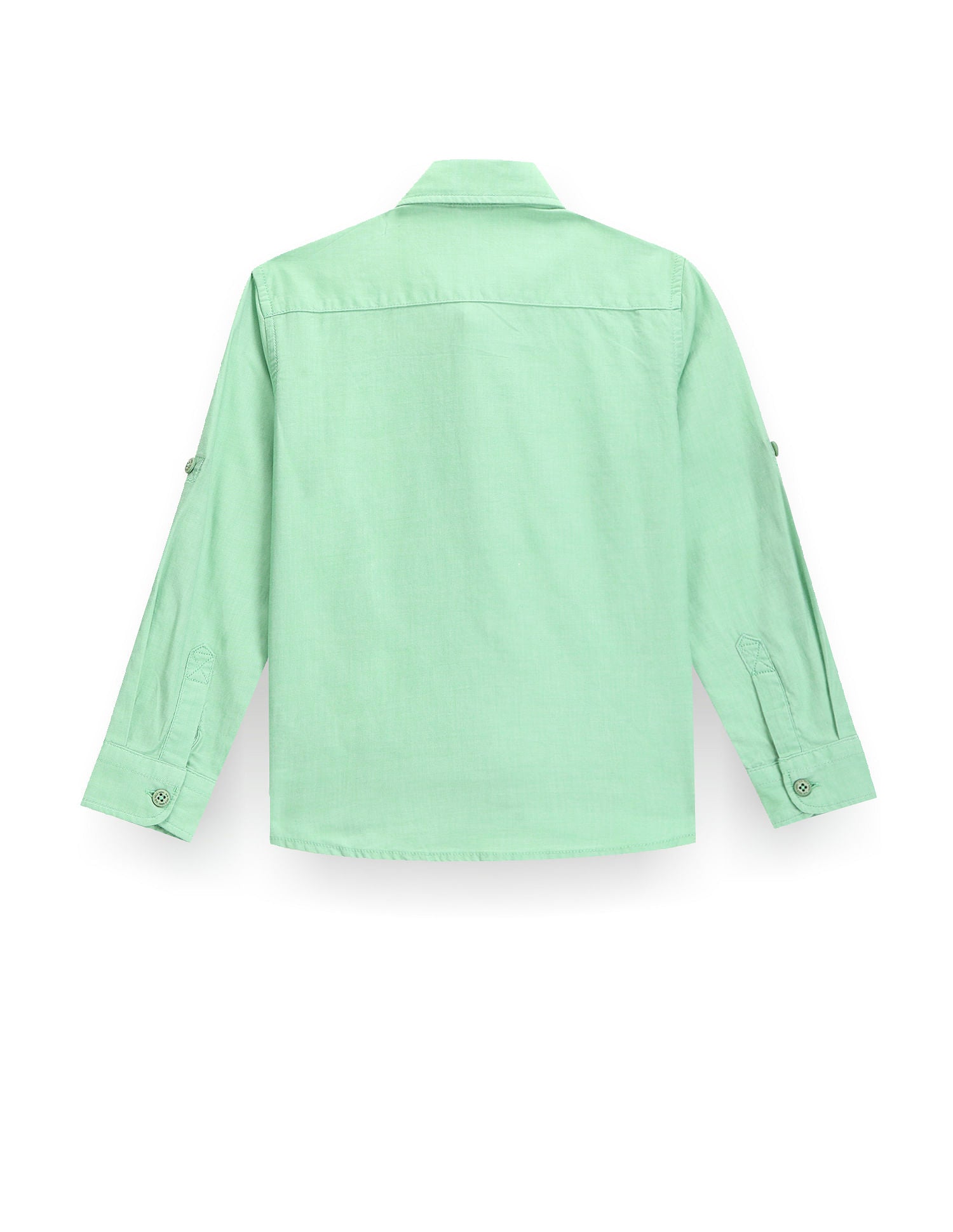 Boys Solid Shirt Green - U.S. POLO ASSN. | Large