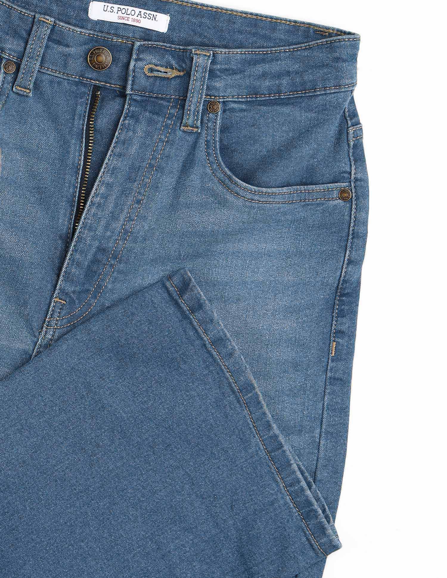 Ultra High Rise Bootcut Jeans Blue - U.S. POLO ASSN. | Large