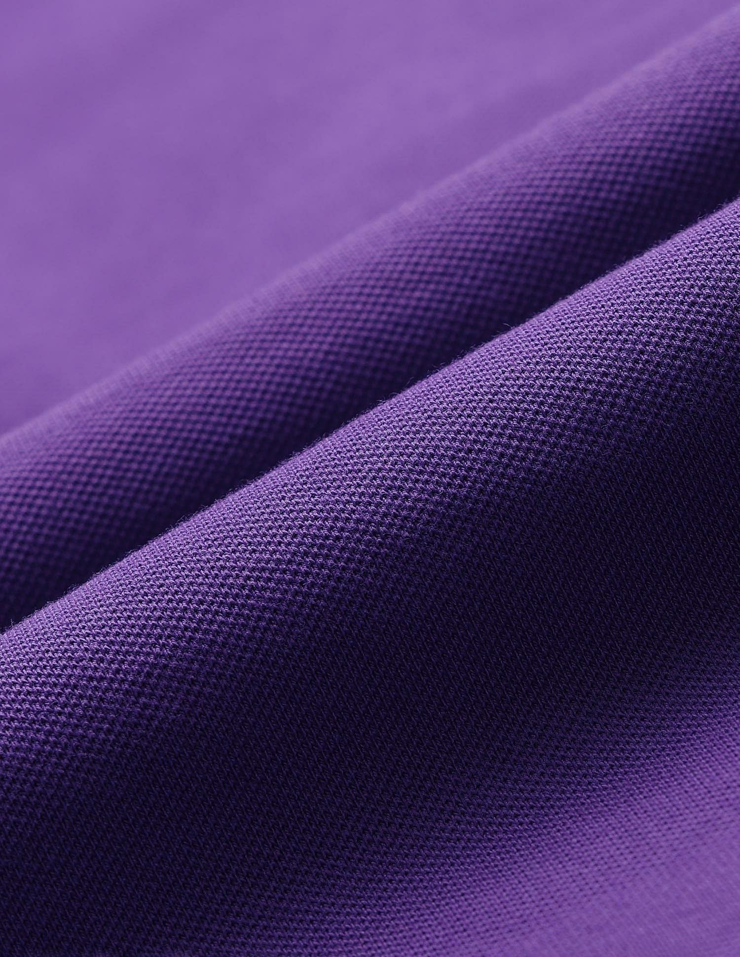 Regular Fit Brand Printed Polo Shirt Purple - U.S. POLO ASSN. | Large