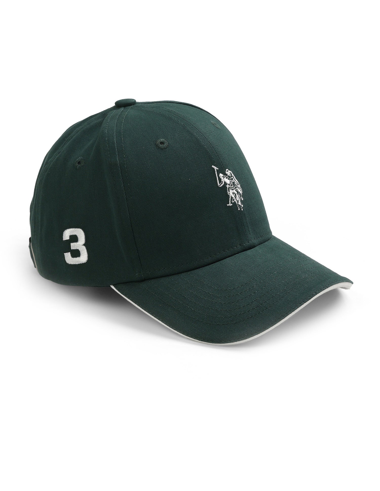 Numeric Embroidered Cap Green - U.S. Polo Assn. India | Large