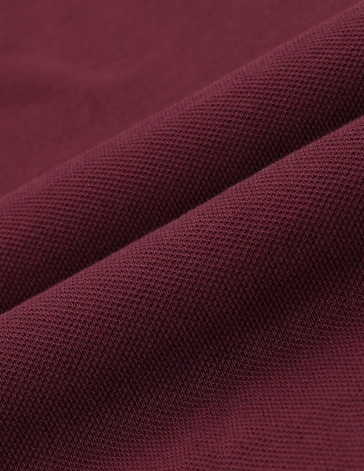 Muscle Fit Pure Cotton Polo Shirt Maroon - U.S. Polo Assn. India | Large