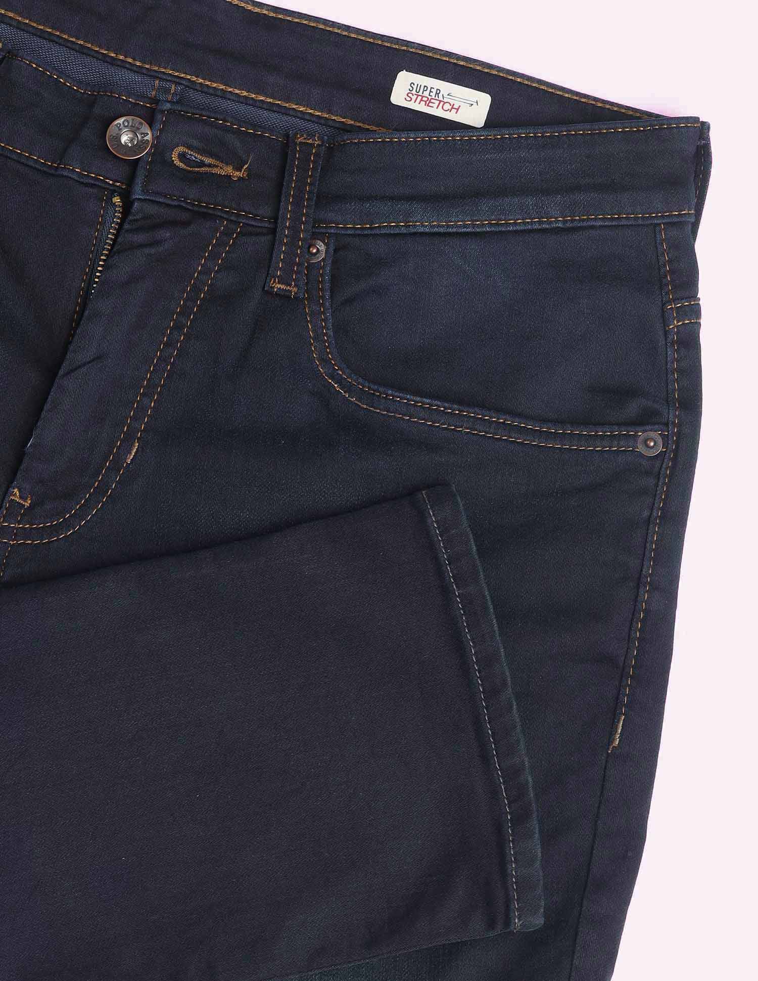 Henry Tapered Fit Blue Jeans Dark Wash - U.S. Polo Assn. India | Large