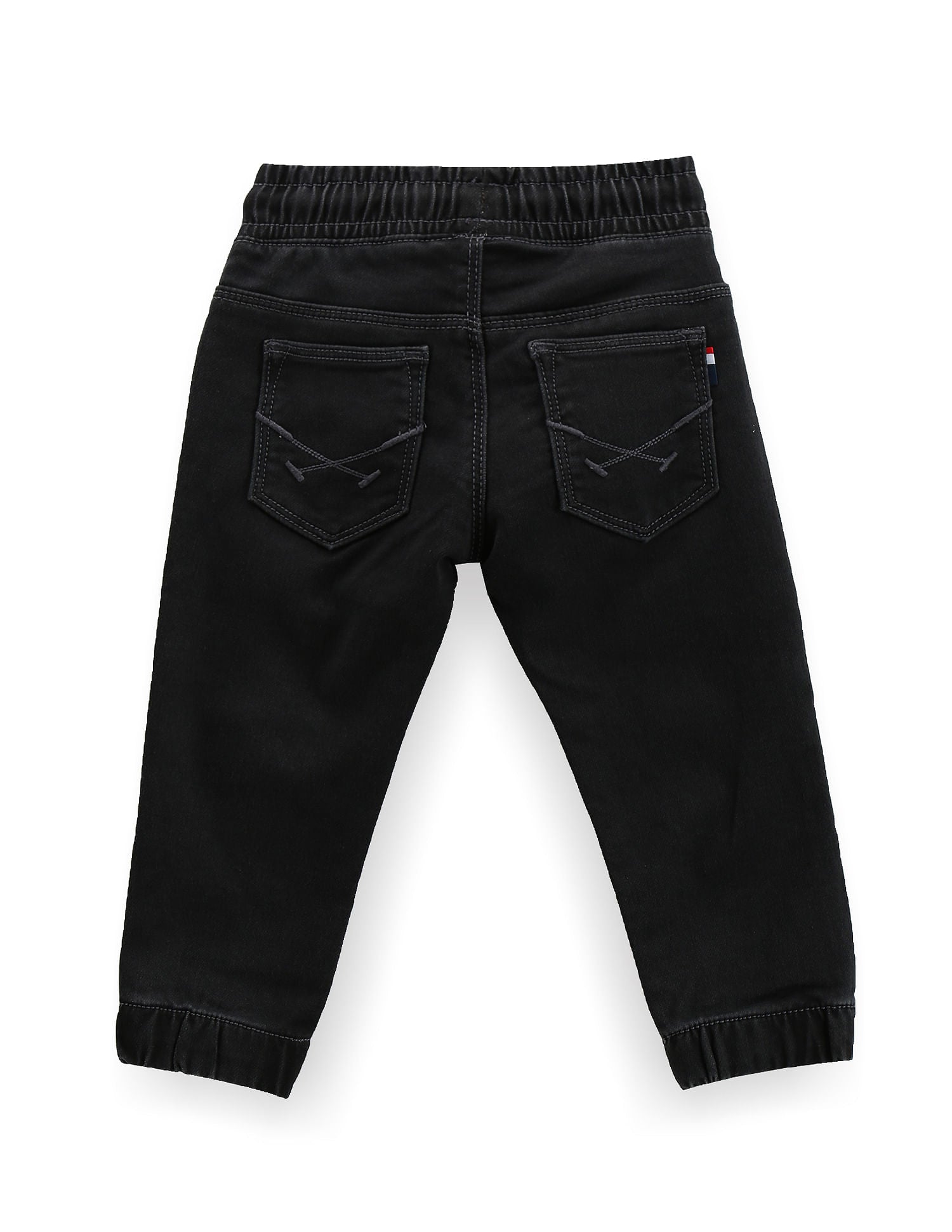 Boys Slim Fit Black Jeans Black - U.S. Polo Assn. India | Large