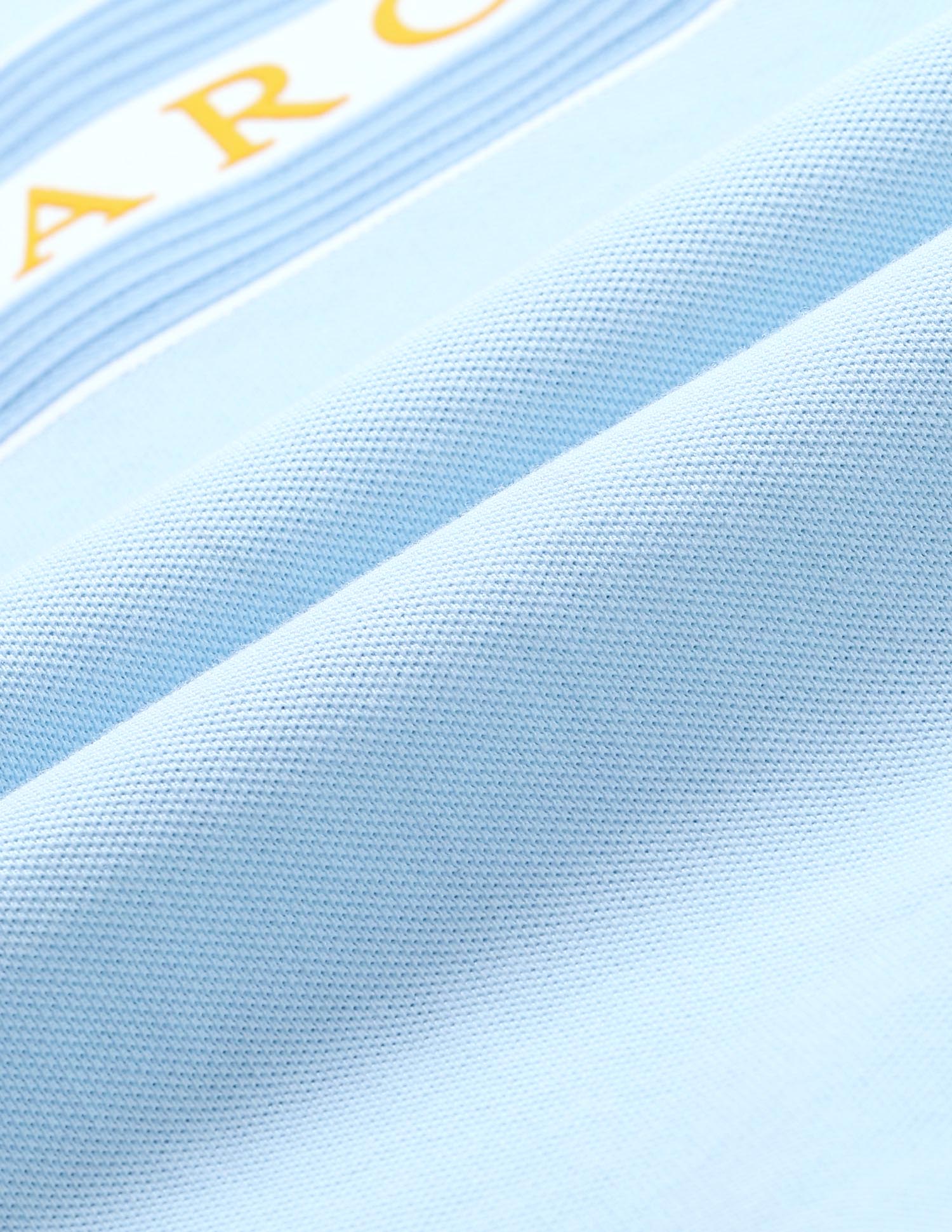 Slim Fit Iconic Number Polo Shirt Light Blue - U.S. POLO ASSN. | Large