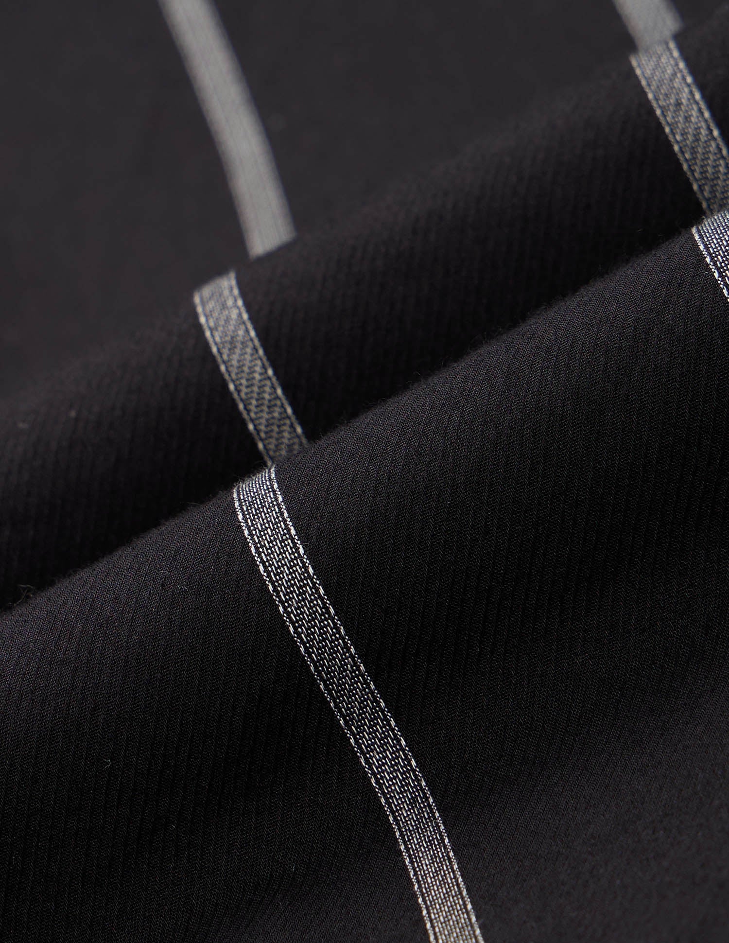 Vertical Striped Dobby Shirt Black - U.S. Polo Assn. India | Large