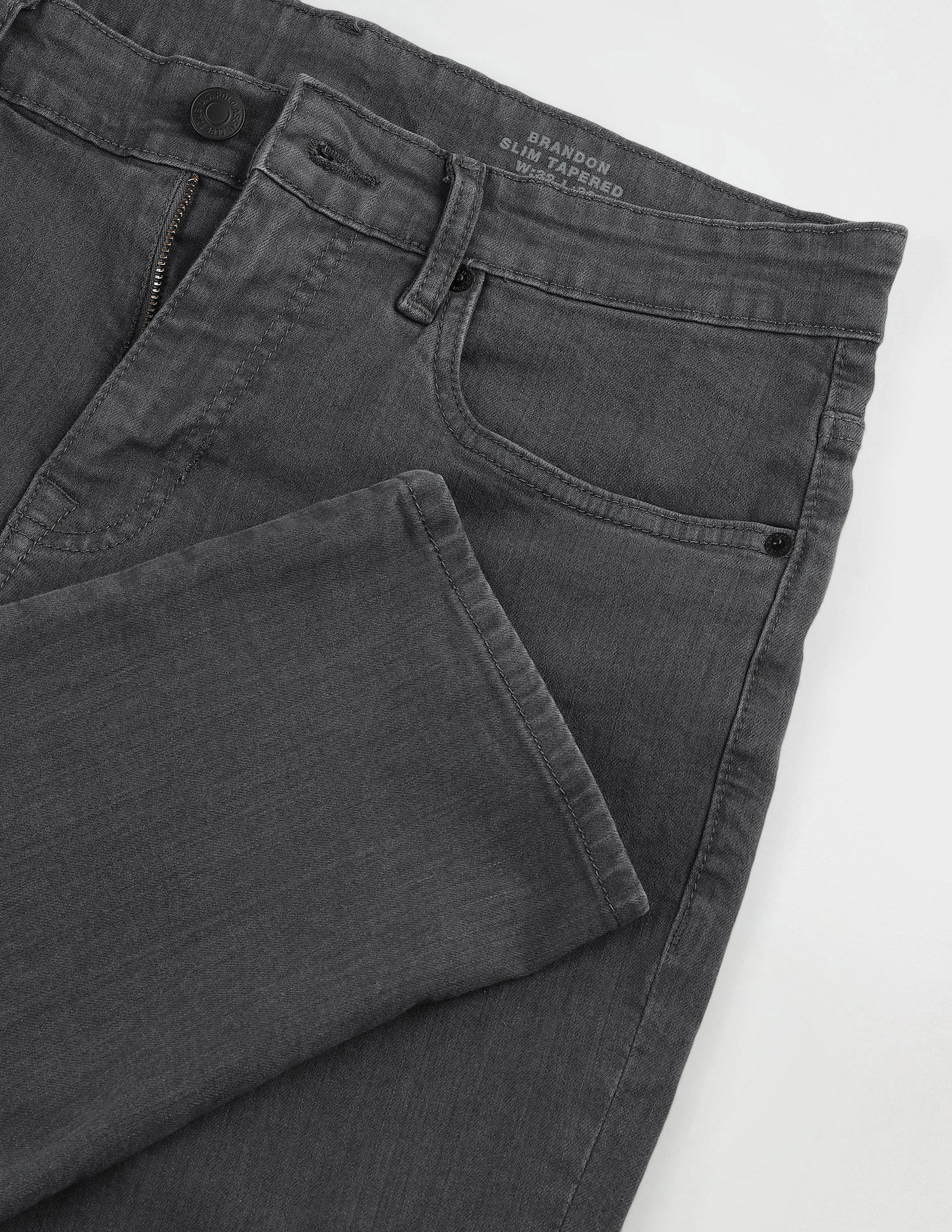 Brandon Slim Tapered Black Jeans Black - U.S. Polo Assn. India | Large