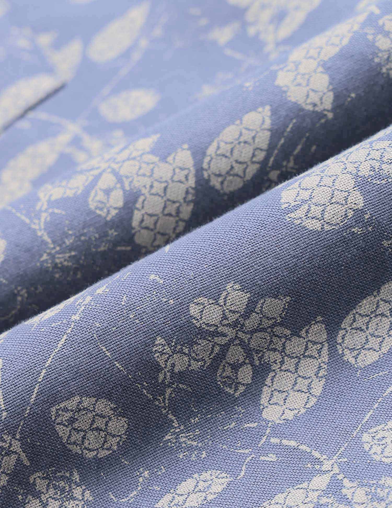 Floral Printed Oxford Shirt Blue - U.S. POLO ASSN. | Large