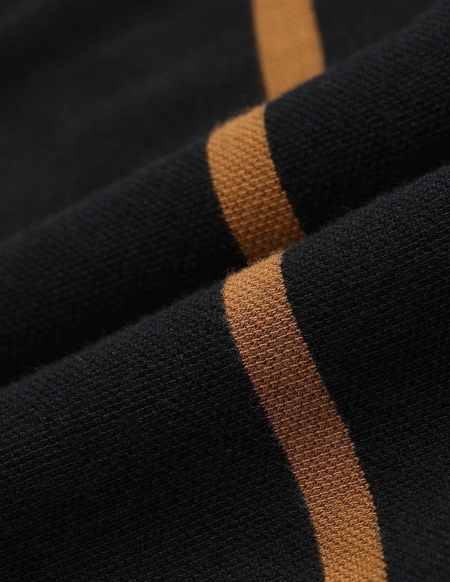 Boys Vertical Striped Pure Cotton Shorts Black - U.S. POLO ASSN. | Large