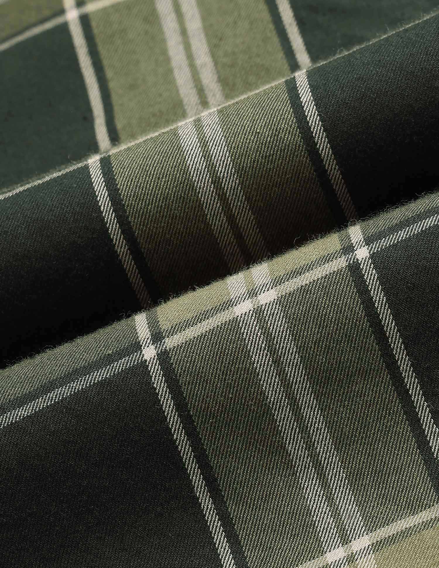 Twill Tailored Fit Shirt Olive - U.S. POLO ASSN. | Large