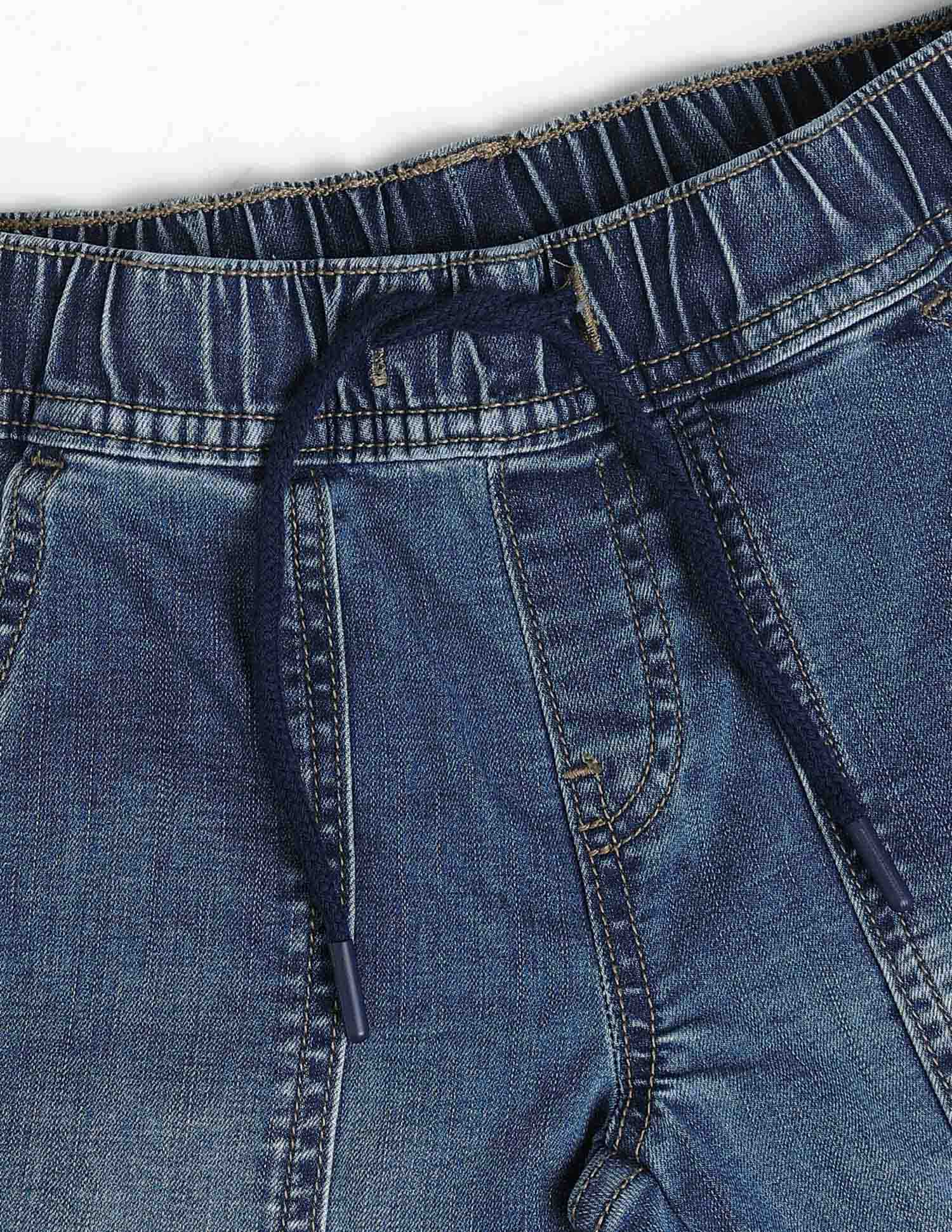 Relaxed Fit Stone Washed Jeans Light Blue - U.S. Polo Assn. India | Large