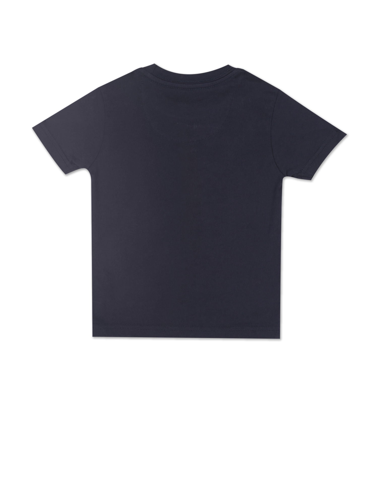 Boys Navy Blue Crew Neck Graphic Print T Shirt Navy Blue - U.S. POLO ASSN. | Large