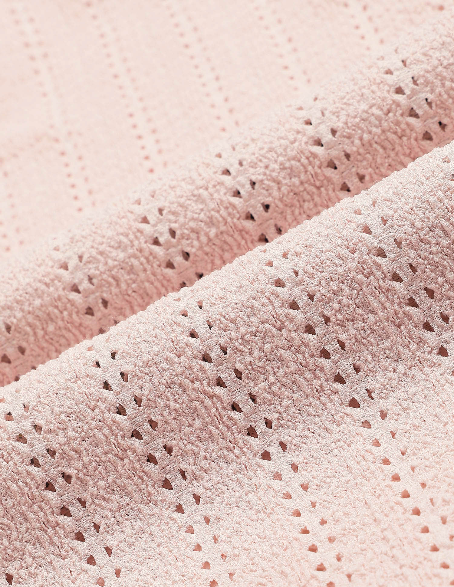 Lace Boxy Fit Polo Shirt Pink - U.S. Polo Assn. India | Large