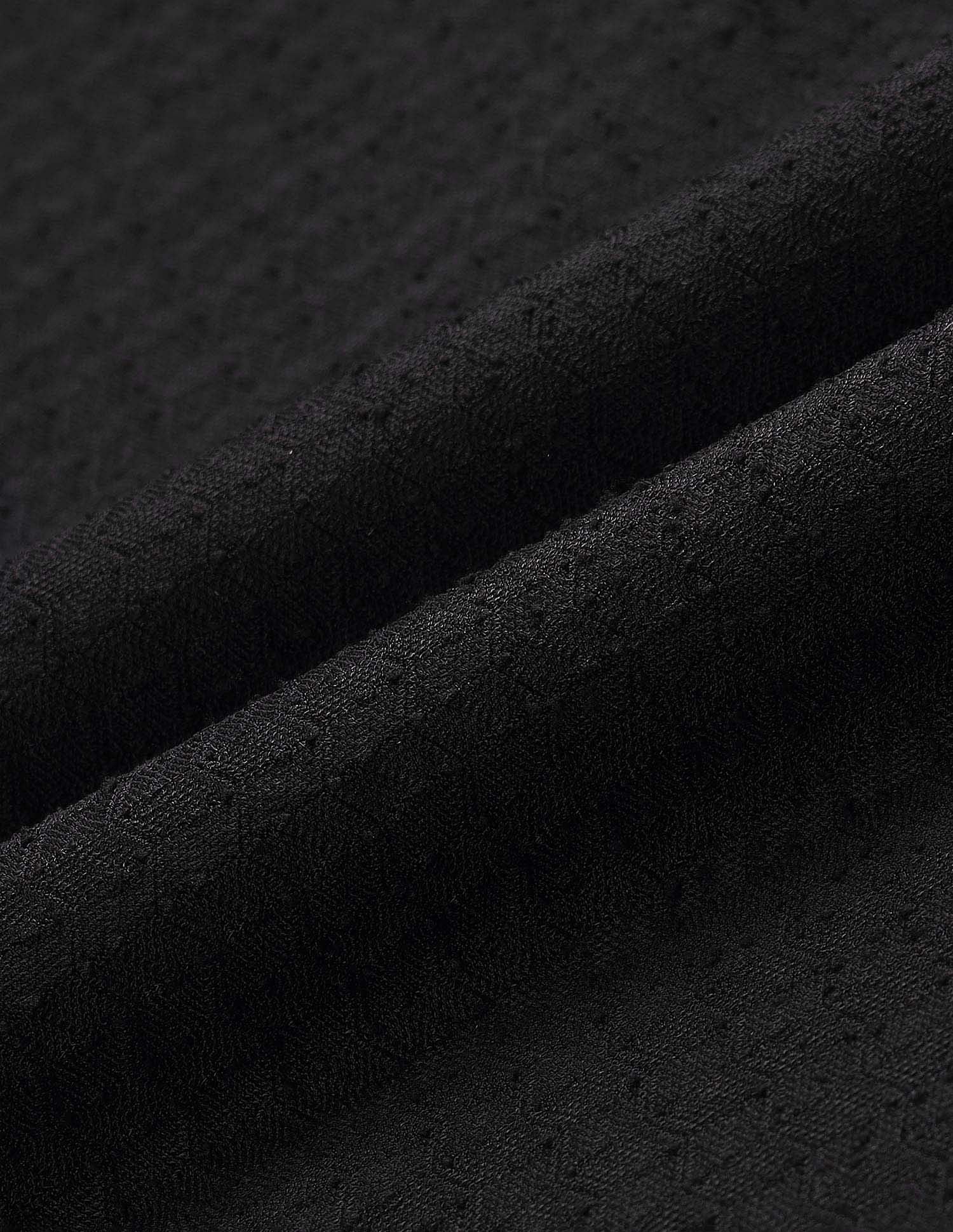 Regular Fit Textured Polo Shirt Black - U.S. POLO ASSN. | Large