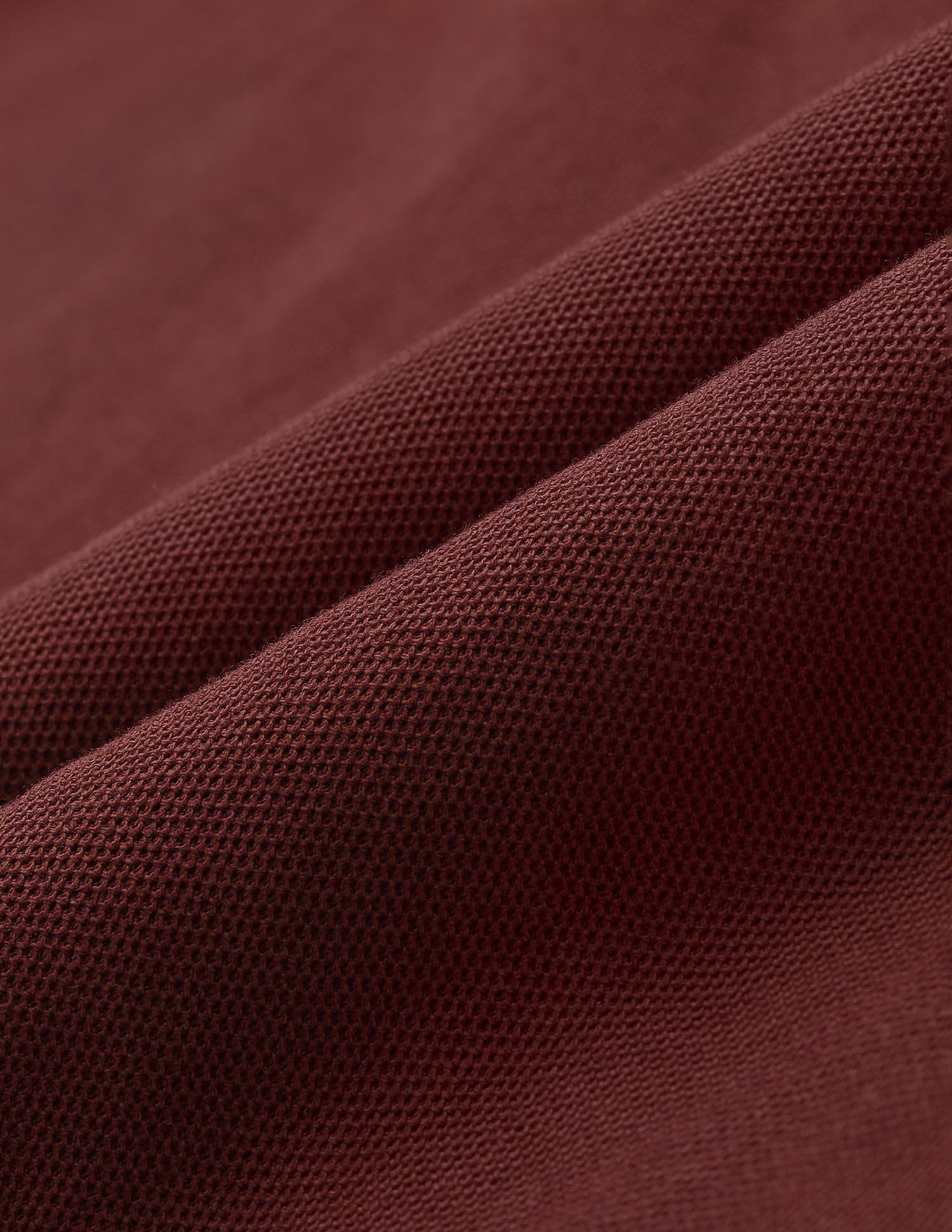 Pure Cotton Muscle Fit Polo Shirt Rust - U.S. POLO ASSN. | Large