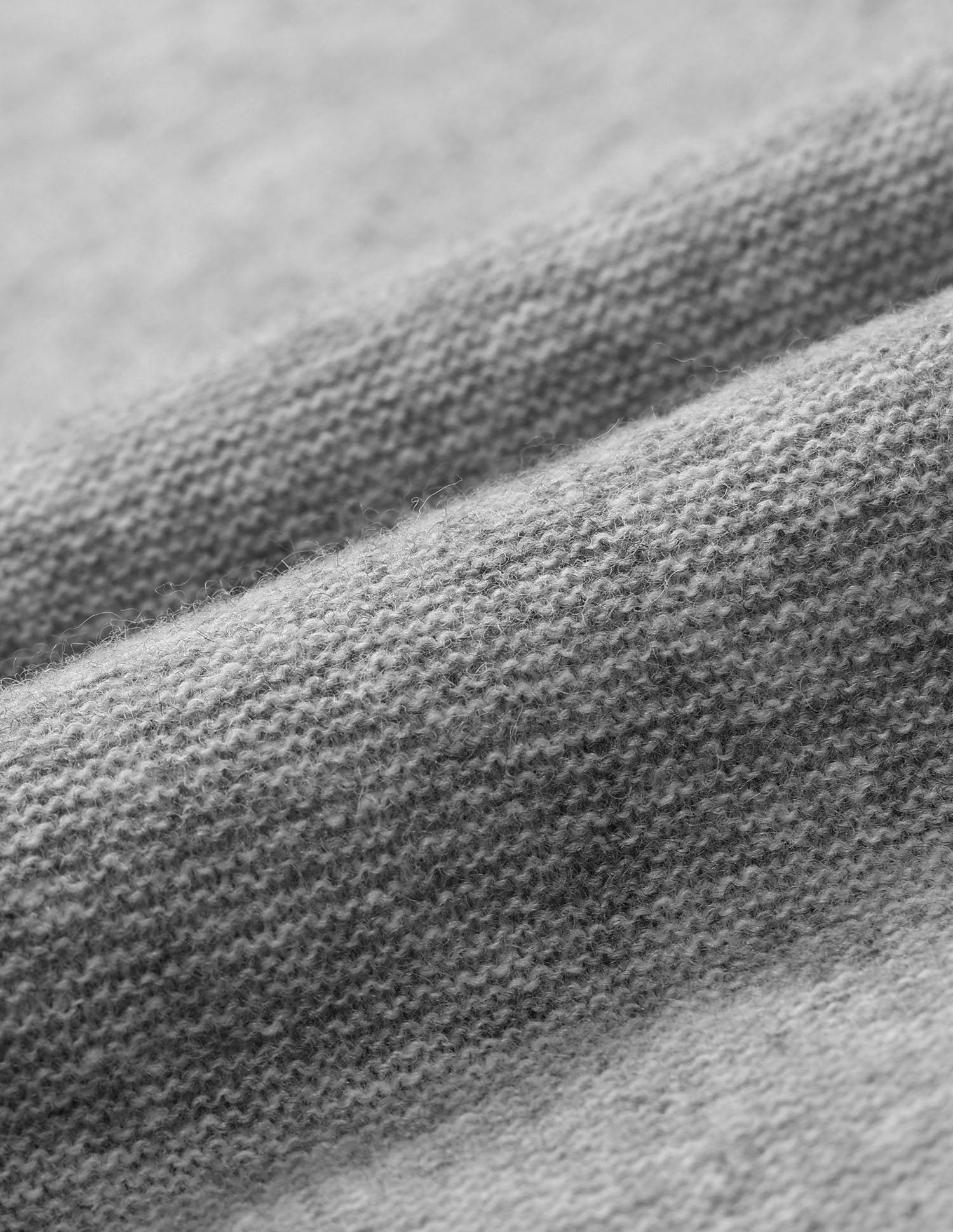 Textured Regular Fit Sweater Light Grey - U.S. Polo Assn. India | Large