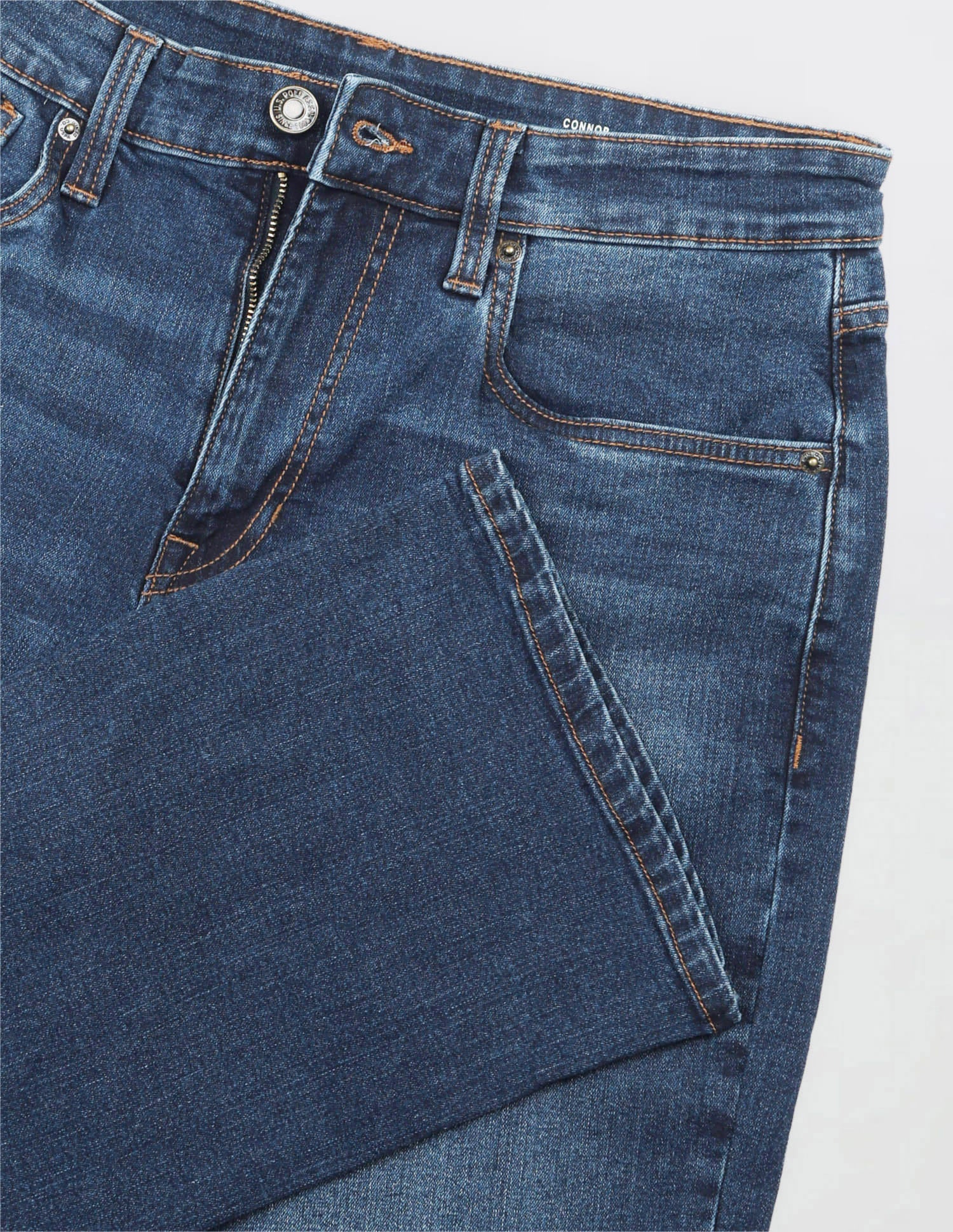Solid Bootcut Jeans Blue - U.S. Polo Assn. India | Large