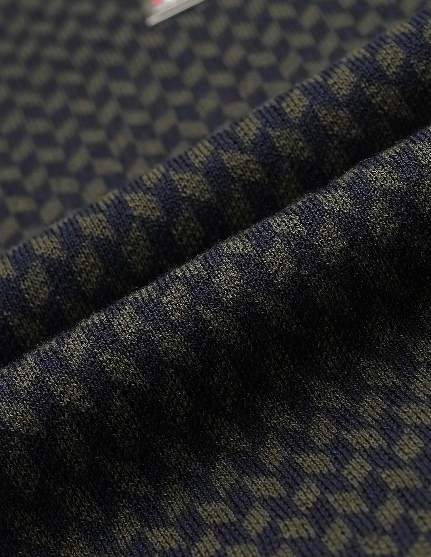 Geometric Patterned Knit T-Shirt Light Green - U.S. POLO ASSN. | Large