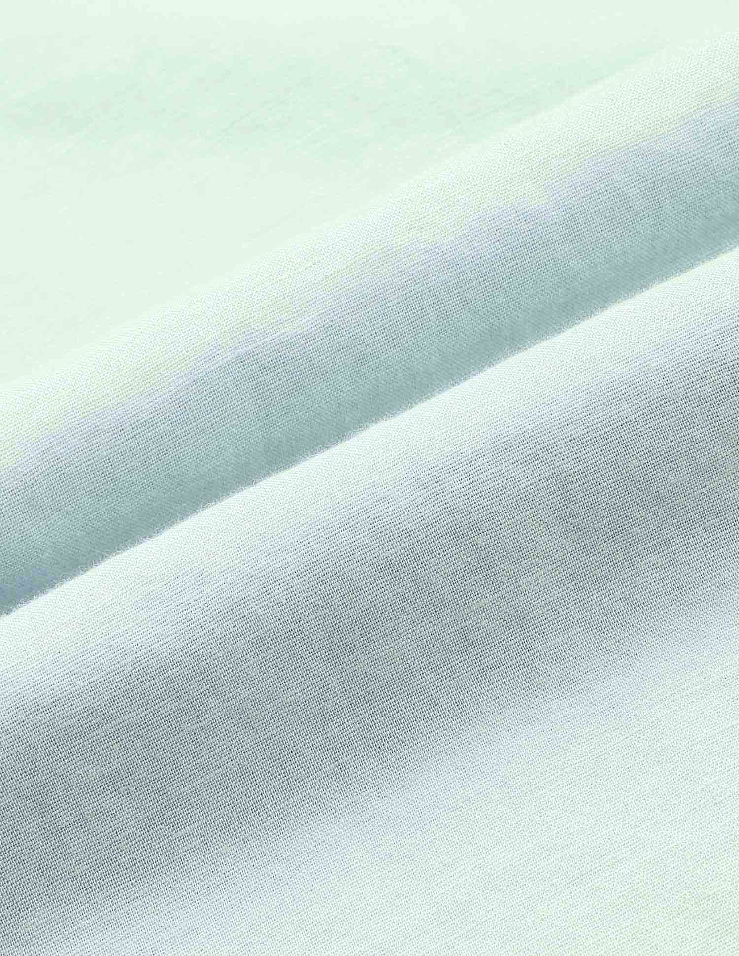 Solid Tailored Fit Amsler Shirt Light Green - U.S. Polo Assn. India | Large