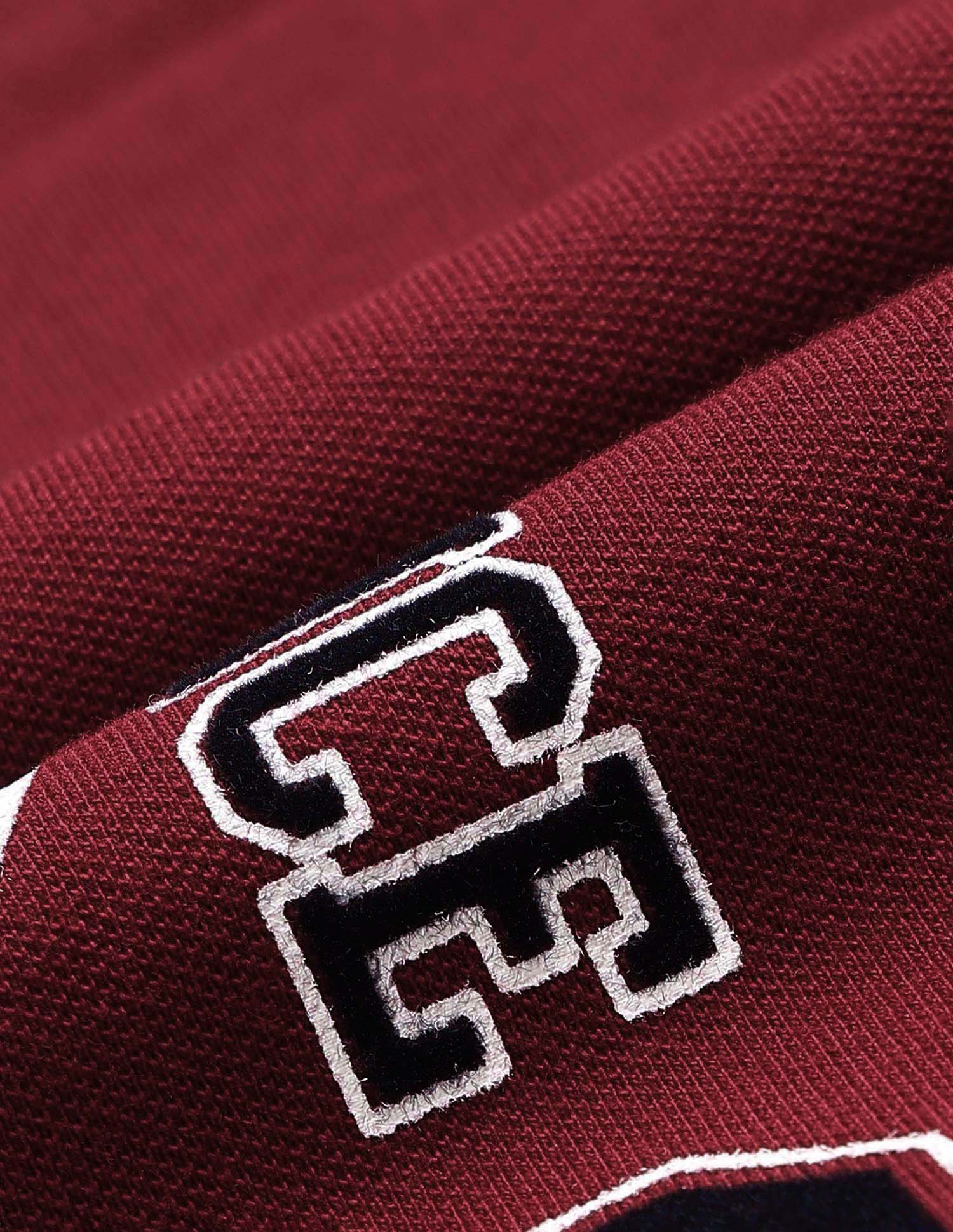 Boys Graphic Printed Pure Cotton T Shirt Maroon - U.S. POLO ASSN. | Large