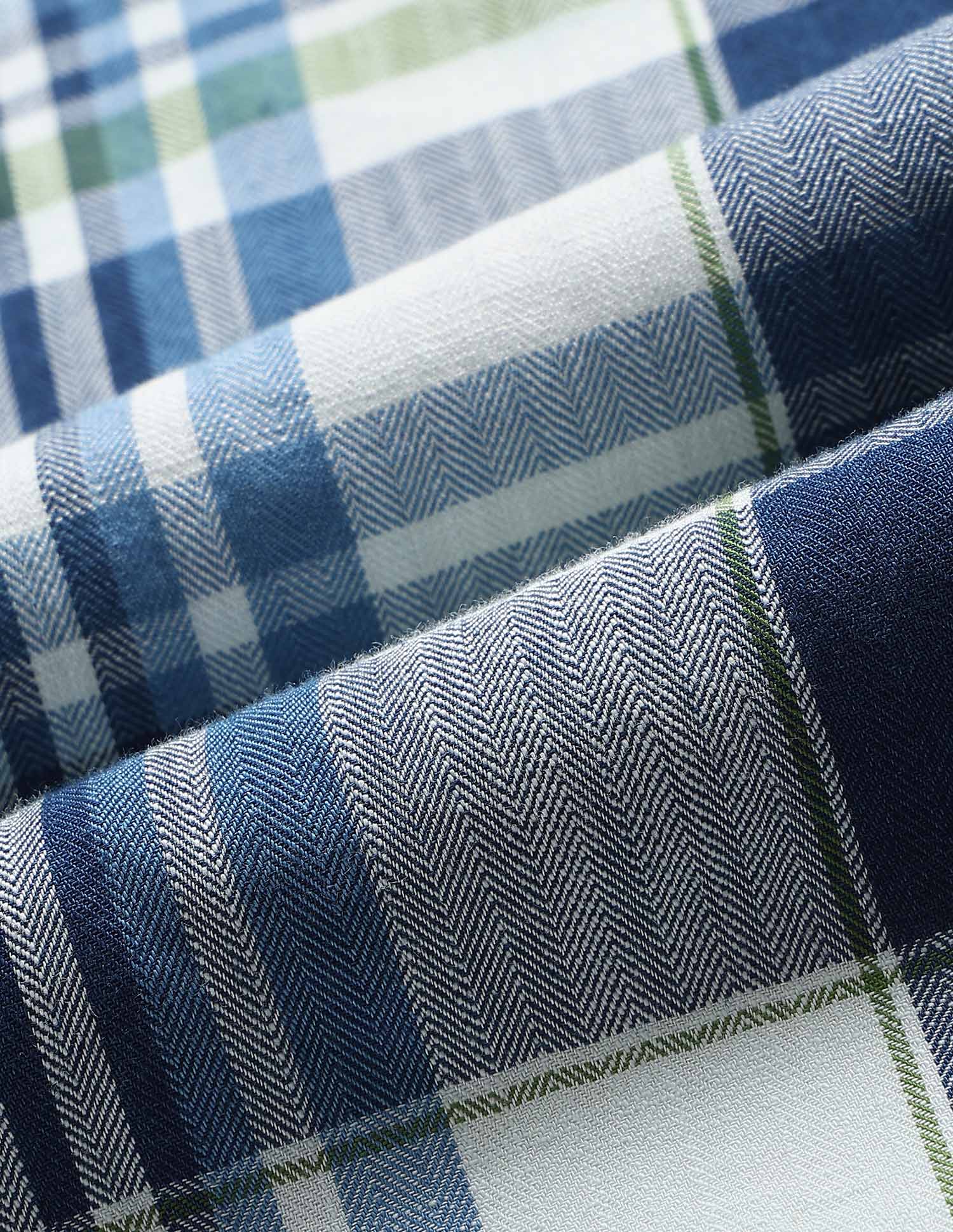 Tartan Checked Twill Shirt Indigo - U.S. Polo Assn. India | Large
