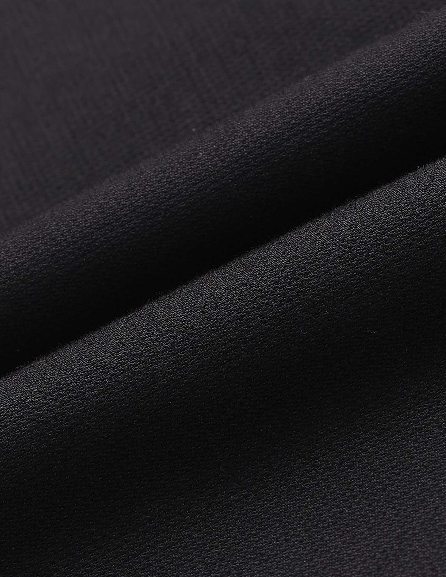 Satin Slim Fit Trousers Black - U.S. POLO ASSN. | Large