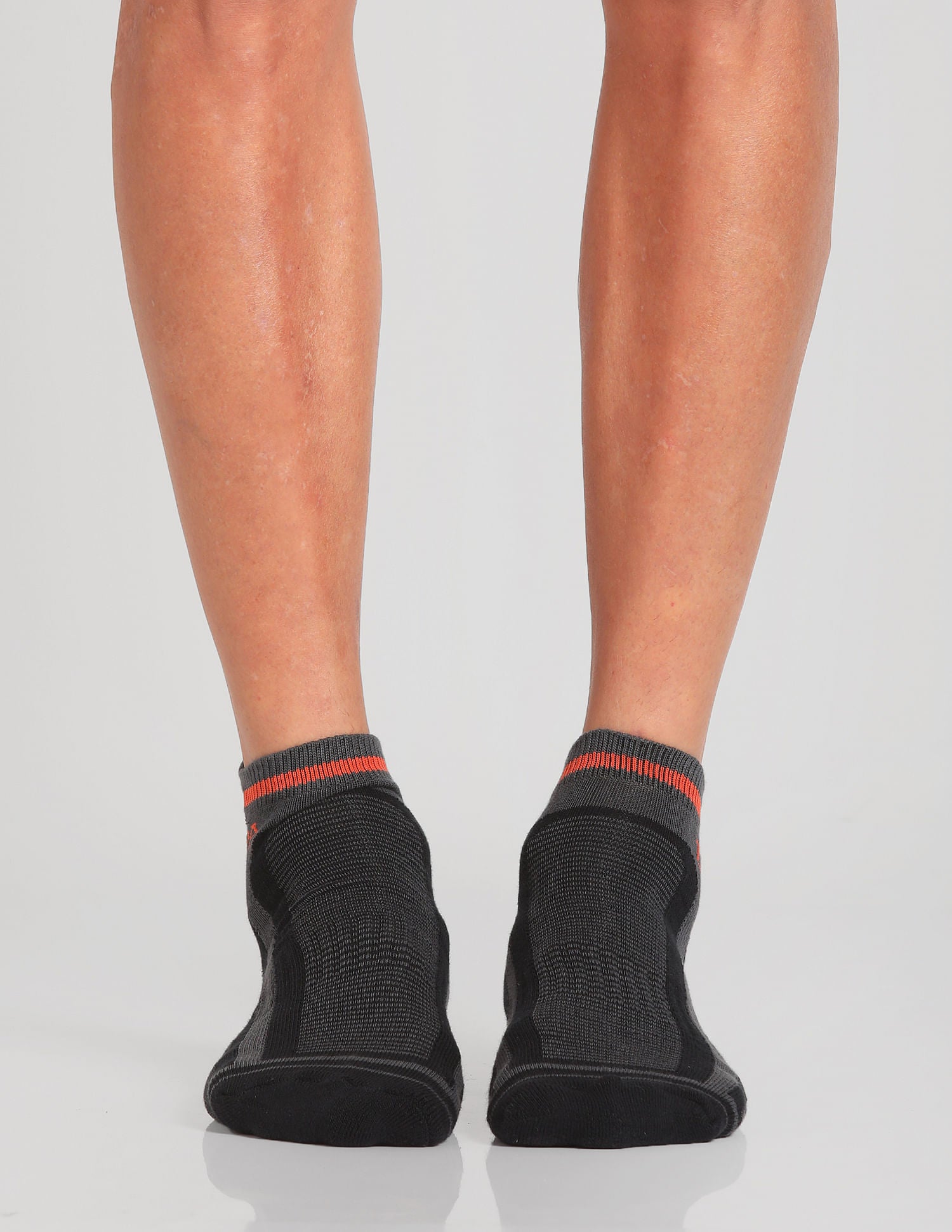 Ankle Length Striped ES006 Socks - Pack Of 3 Navy, Black and White - U.S. POLO ASSN. | Large