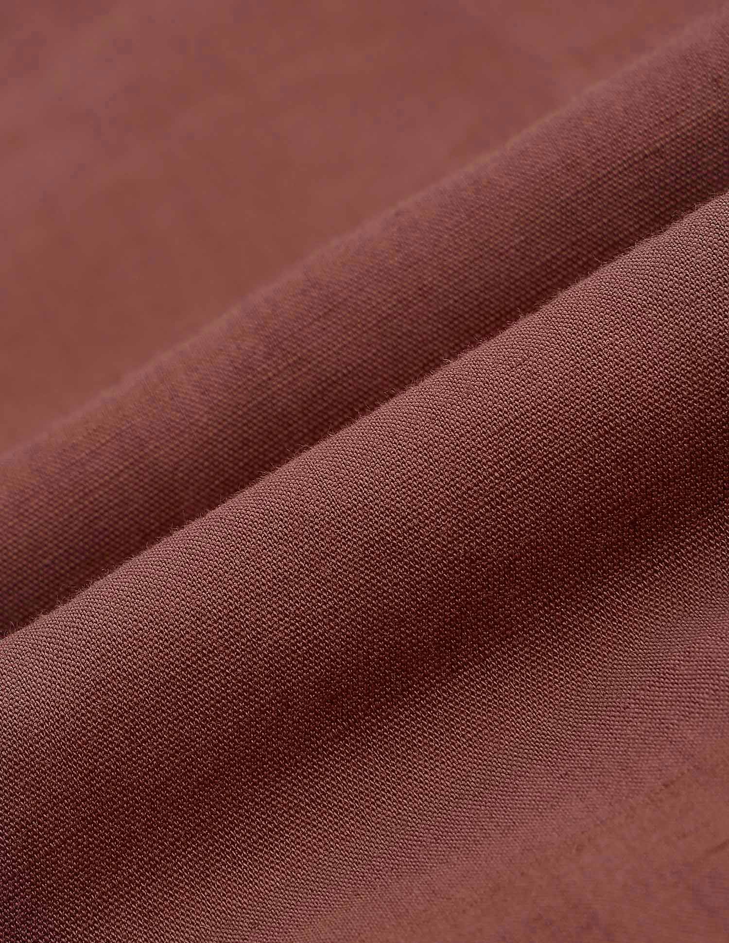 Solid Slim Fit Shirt Rust - U.S. POLO ASSN. | Large