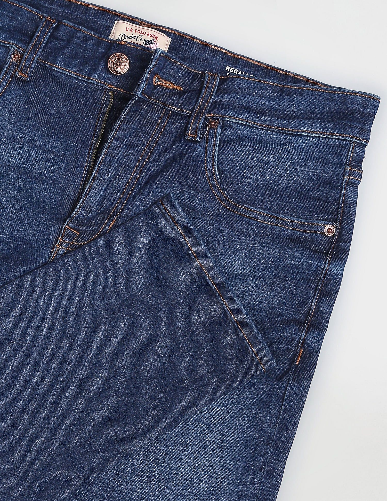 Regallo Skinny Authentic Jeans Dark Blue - U.S. Polo Assn. India | Large