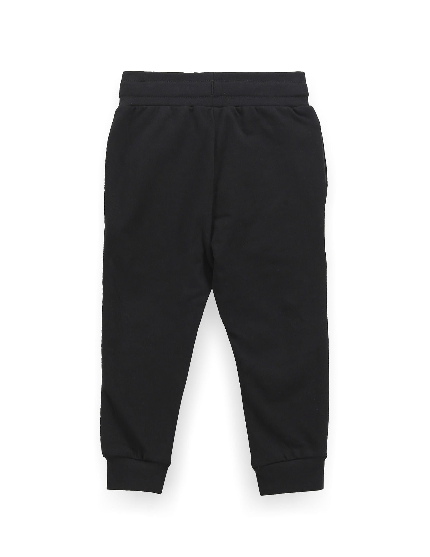 Boys Brand Print Joggers Black - U.S. Polo Assn. India | Large