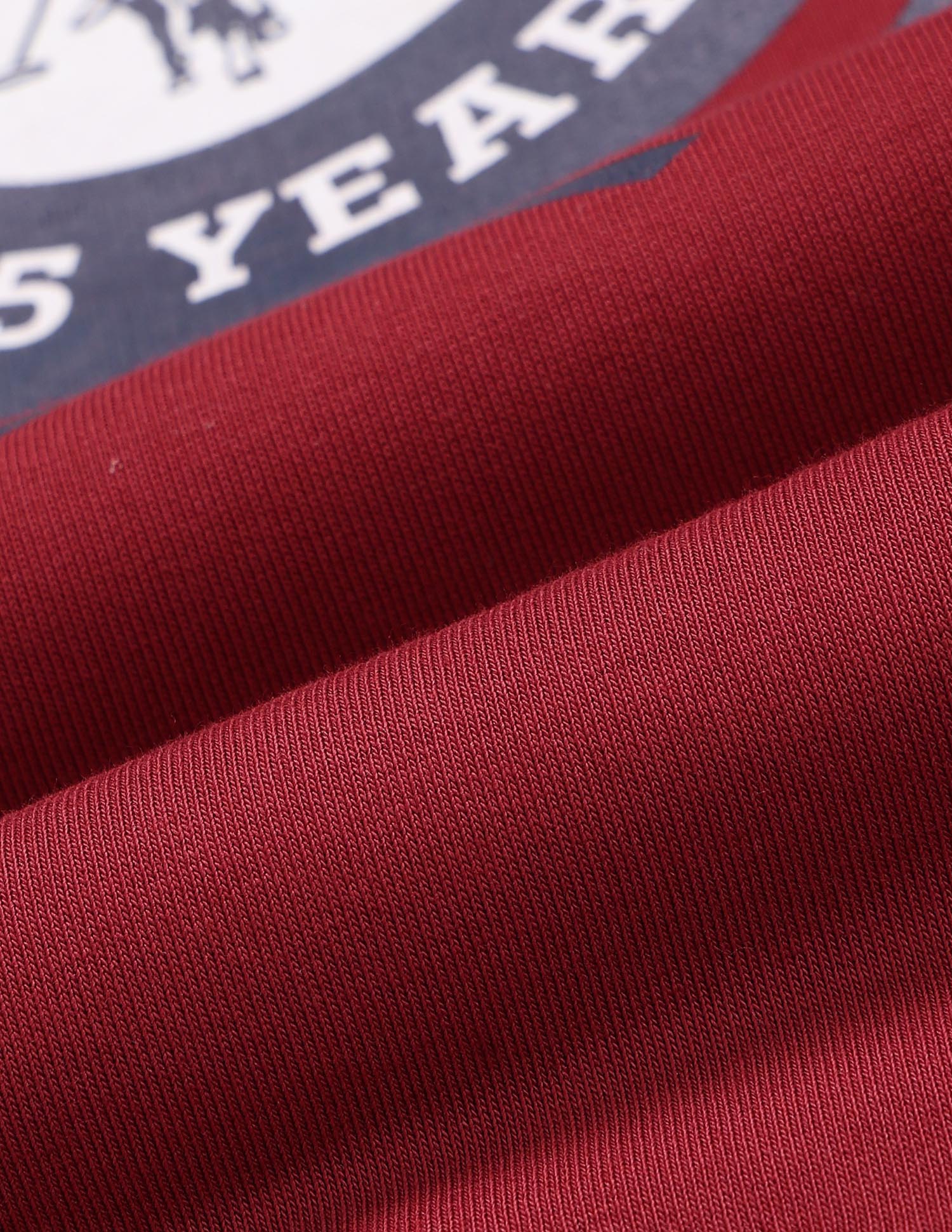 Graphic Brand Printed Regular Fit Sweatshirt Red - U.S. POLO ASSN. | Large