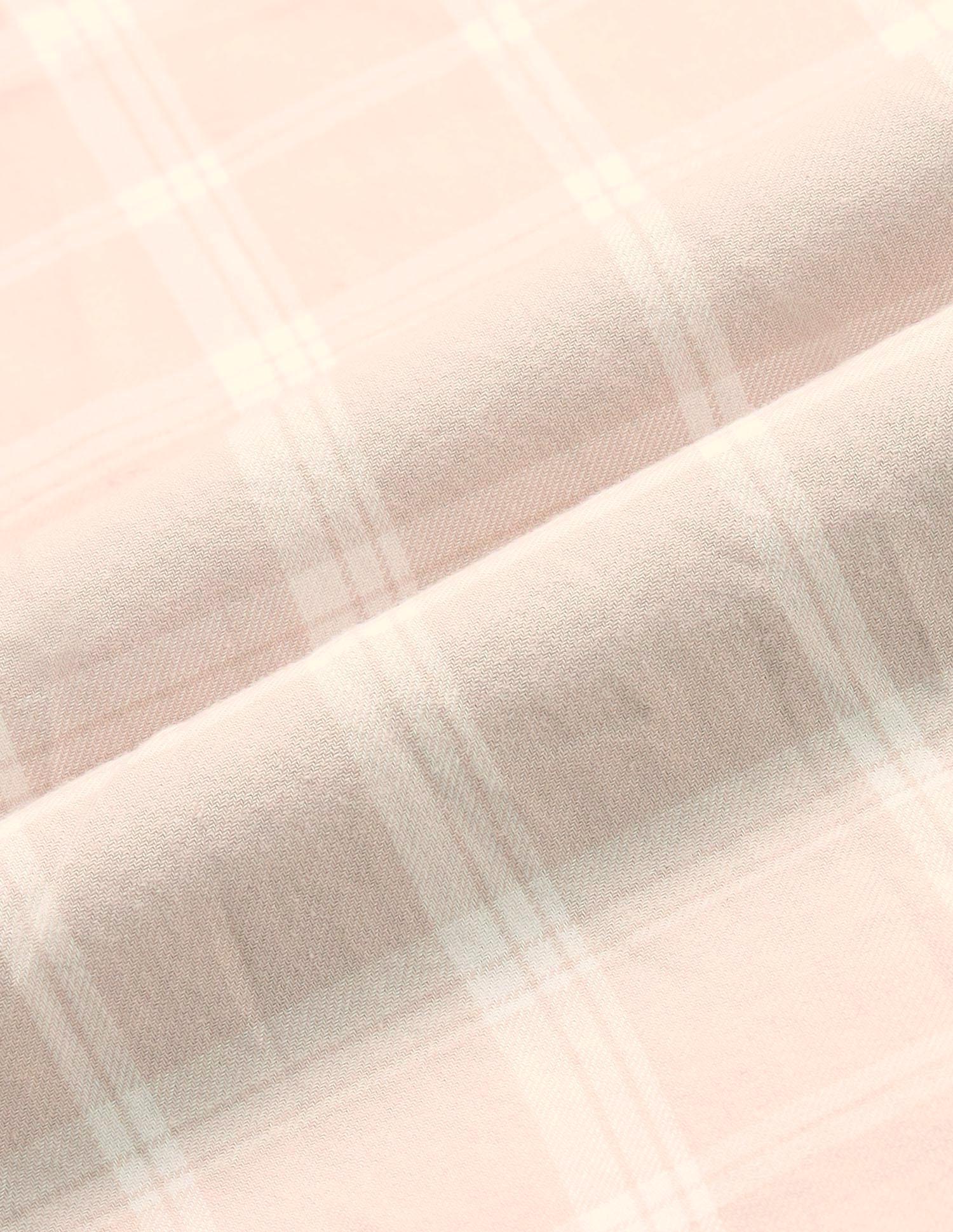 Grid Tattersall Checked Regular Fit Shirt Beige - U.S. Polo Assn. India | Large