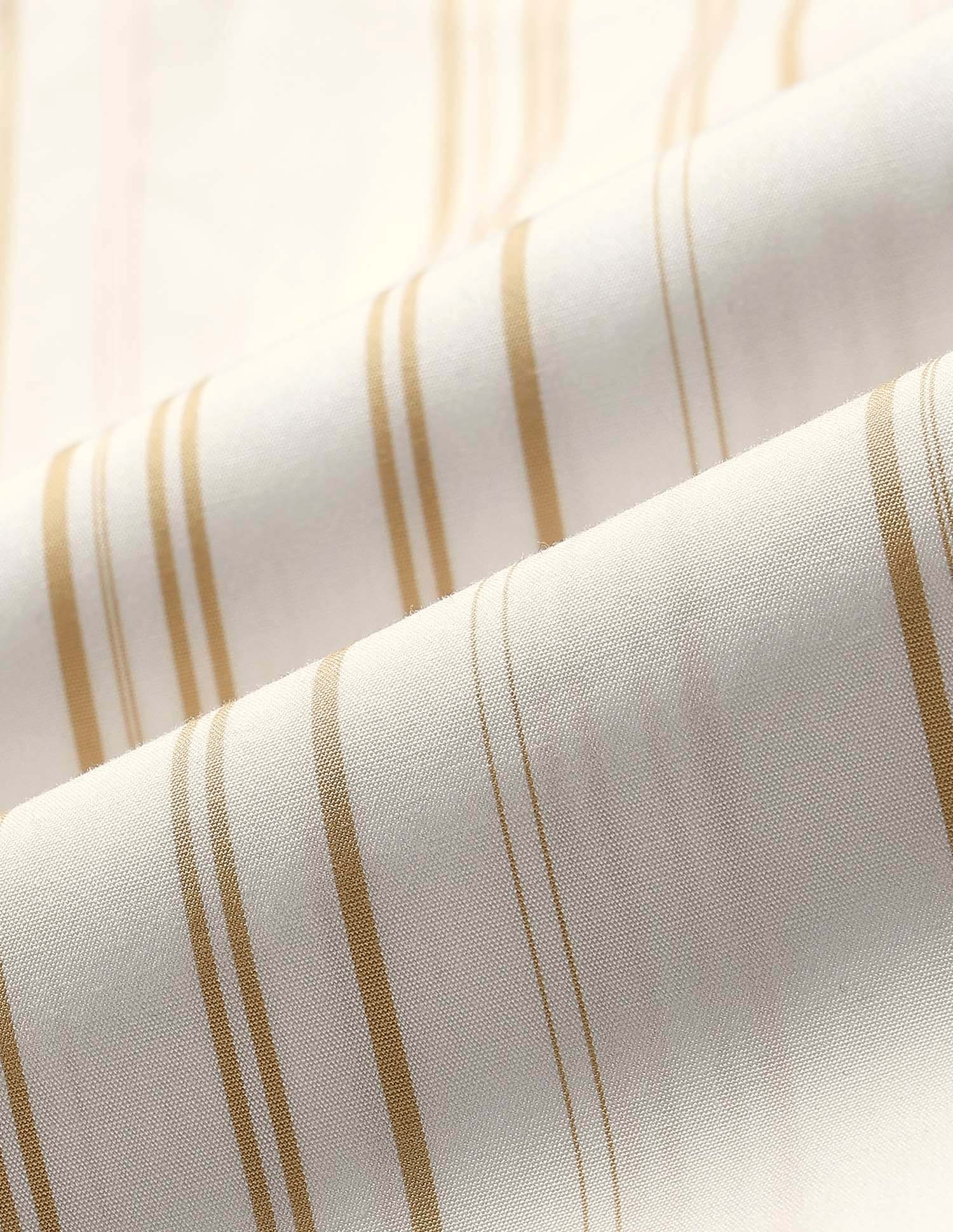 Poplin Varsity Theatre Shirt Beige - U.S. POLO ASSN. | Large