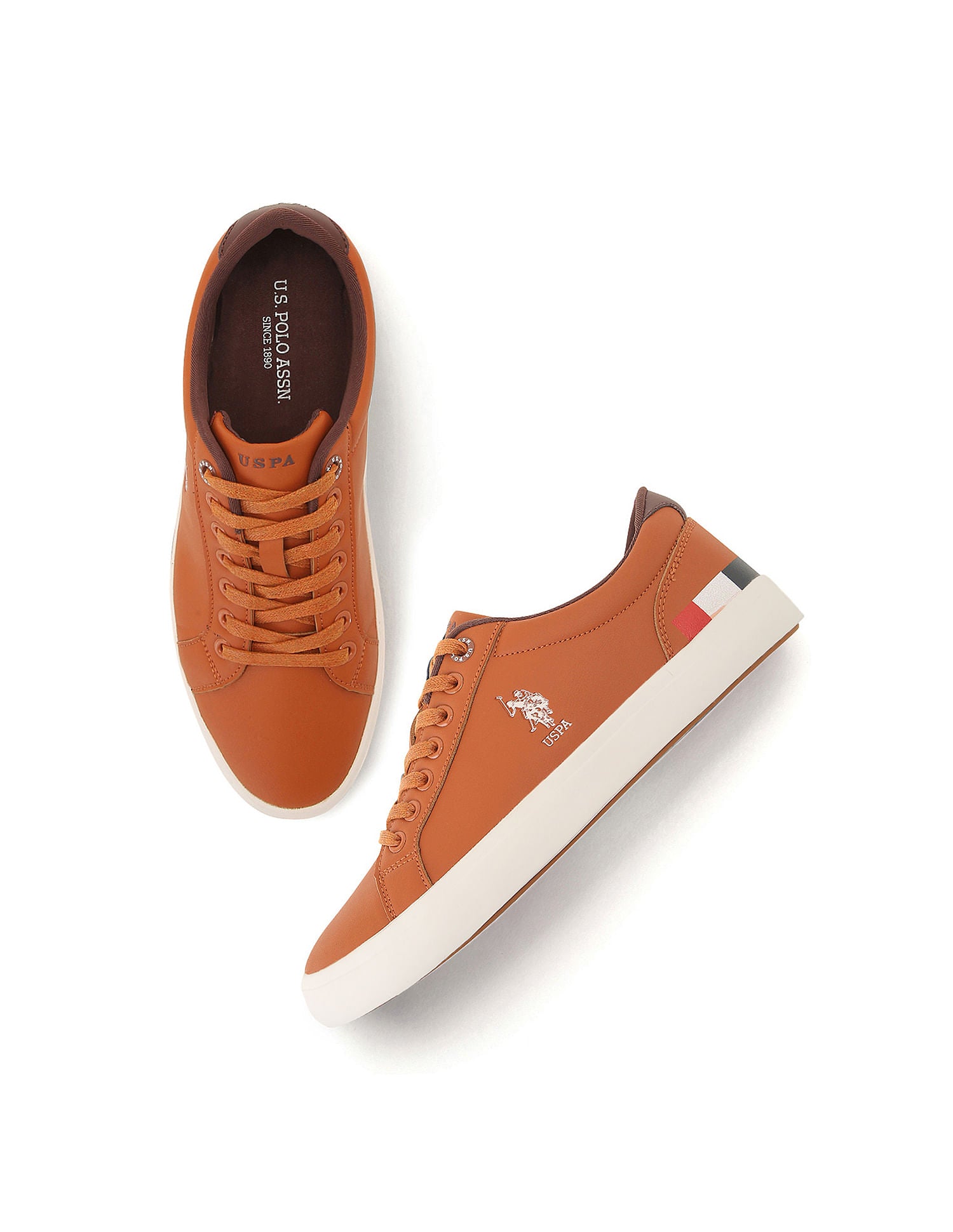 Men Anton 3.0 Solid Sneakers Tan - U.S. POLO ASSN. | Large