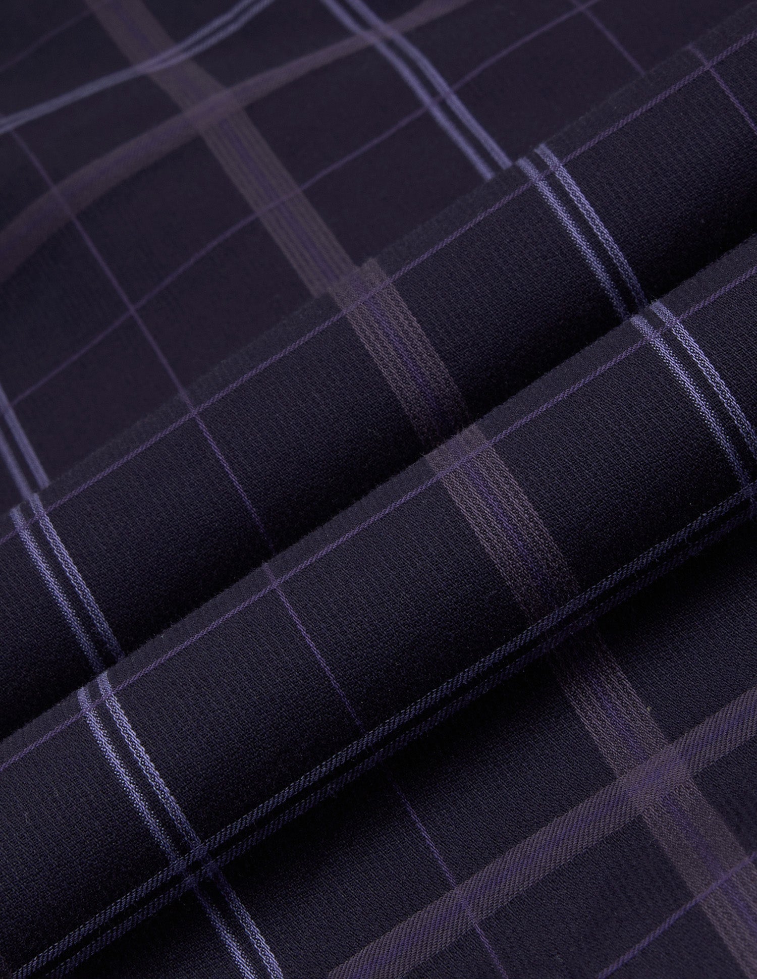 Grid Tattersall Checked Tailored Fit Shirt Purple - U.S. Polo Assn. India | Large