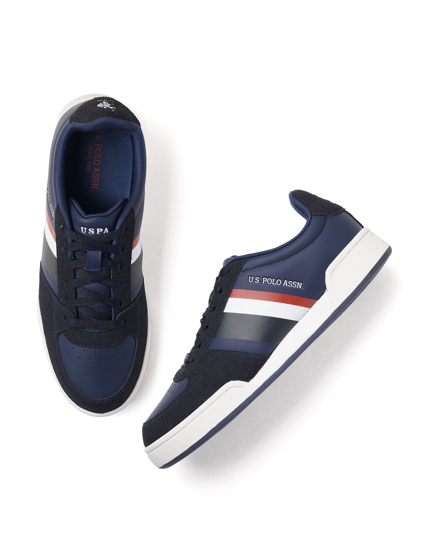 Men Roger Sneakers Navy - U.S. POLO ASSN. | Large