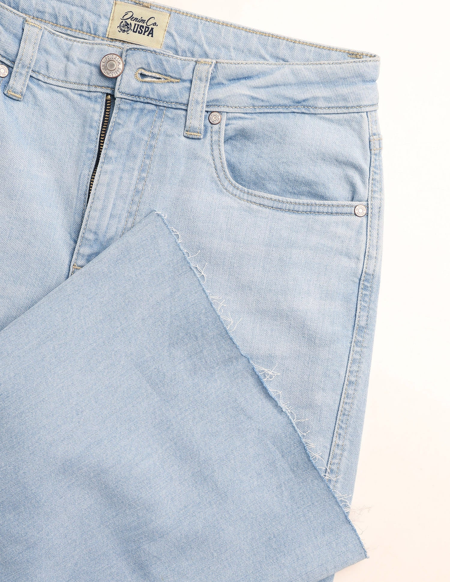 High Rise Extreme Flared Fit Jeans Blue - U.S. Polo Assn. India | Large
