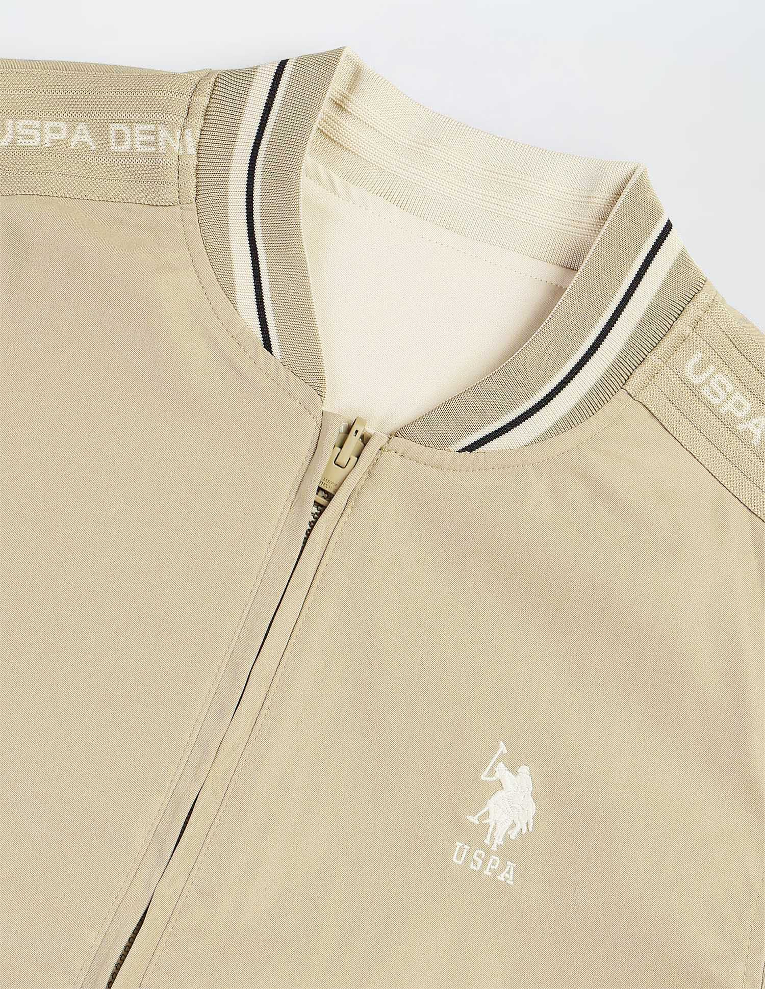 Reversible Regular Fit Jacket Beige - U.S. Polo Assn. India | Large