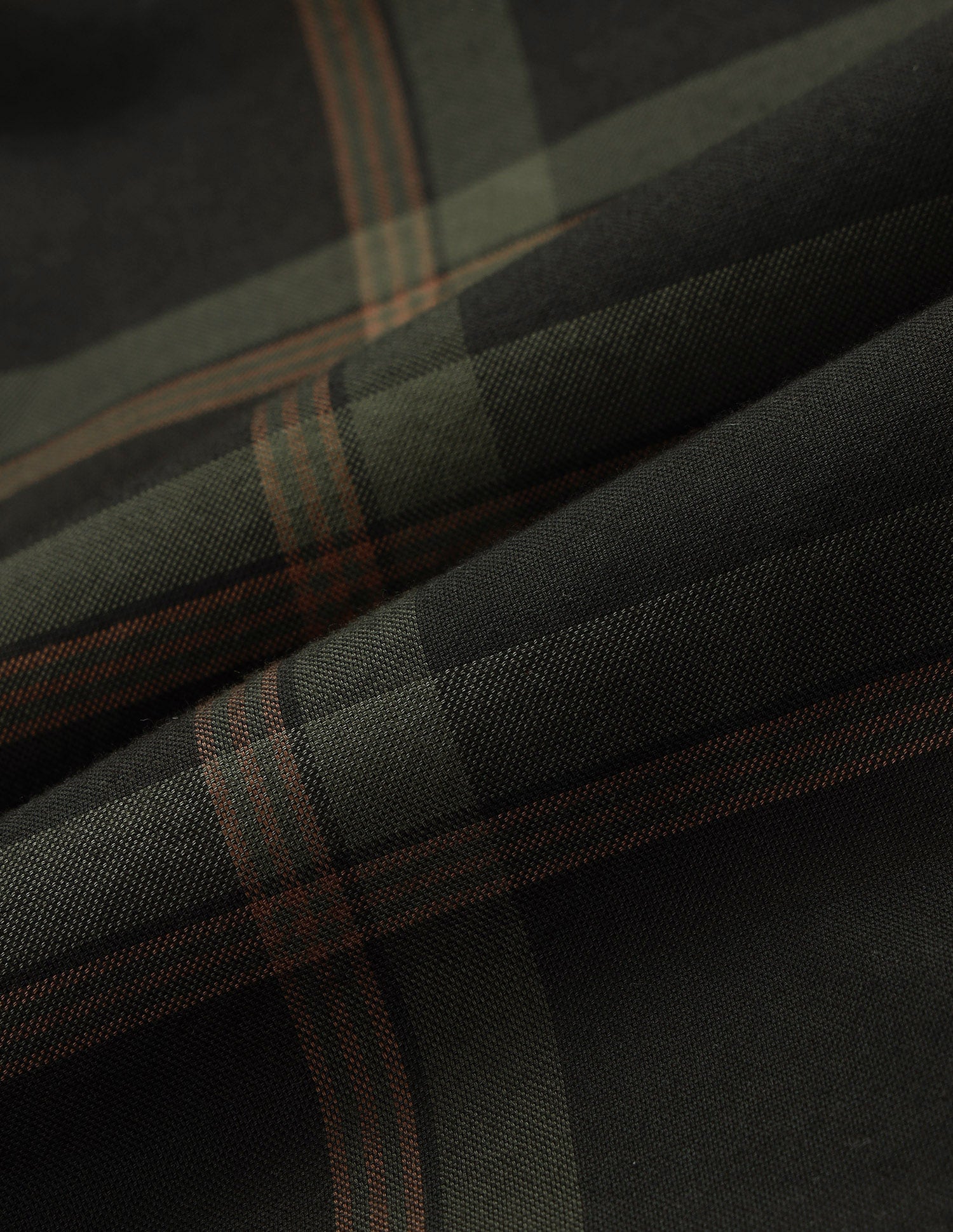 Grid Tattersall Checked Regular Fit Shirt Olive - U.S. Polo Assn. India | Large