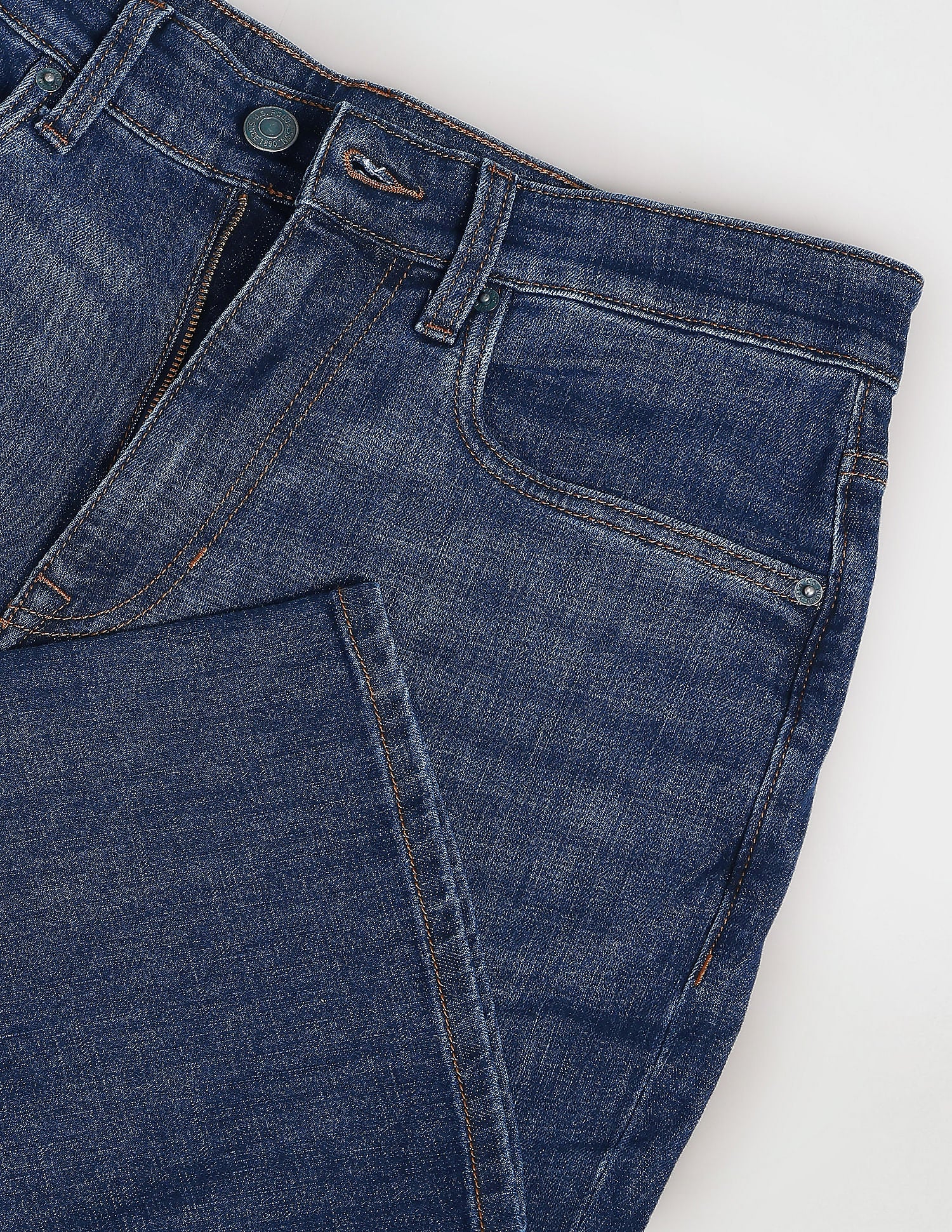 Recycled Cotton Bootcut Fit Jeans Dark Blue - U.S. Polo Assn. India | Large