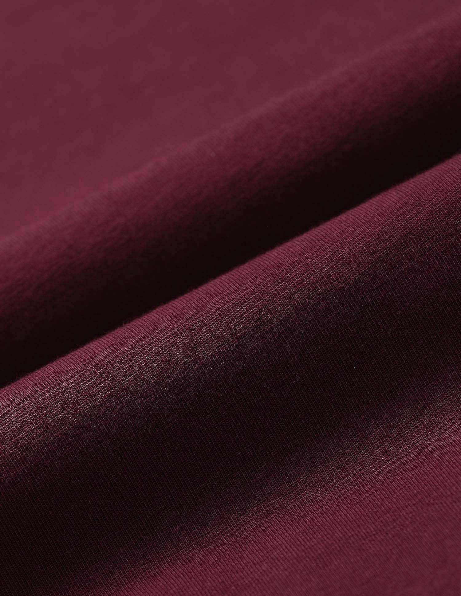 High-Rise Flared Fit Lounge Pants Maroon - U.S. POLO ASSN. | Large