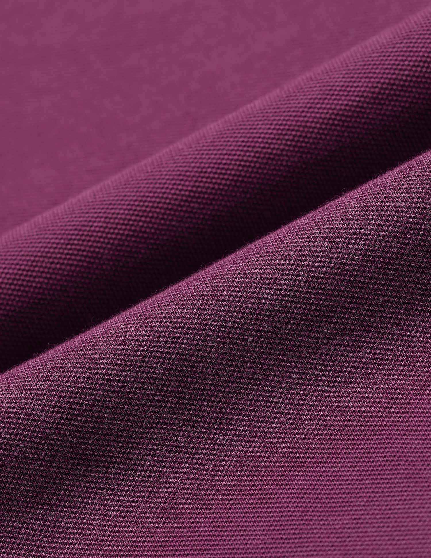 Solid Pure Cotton Classic Polo Shirt Violet - U.S. Polo Assn. India | Large