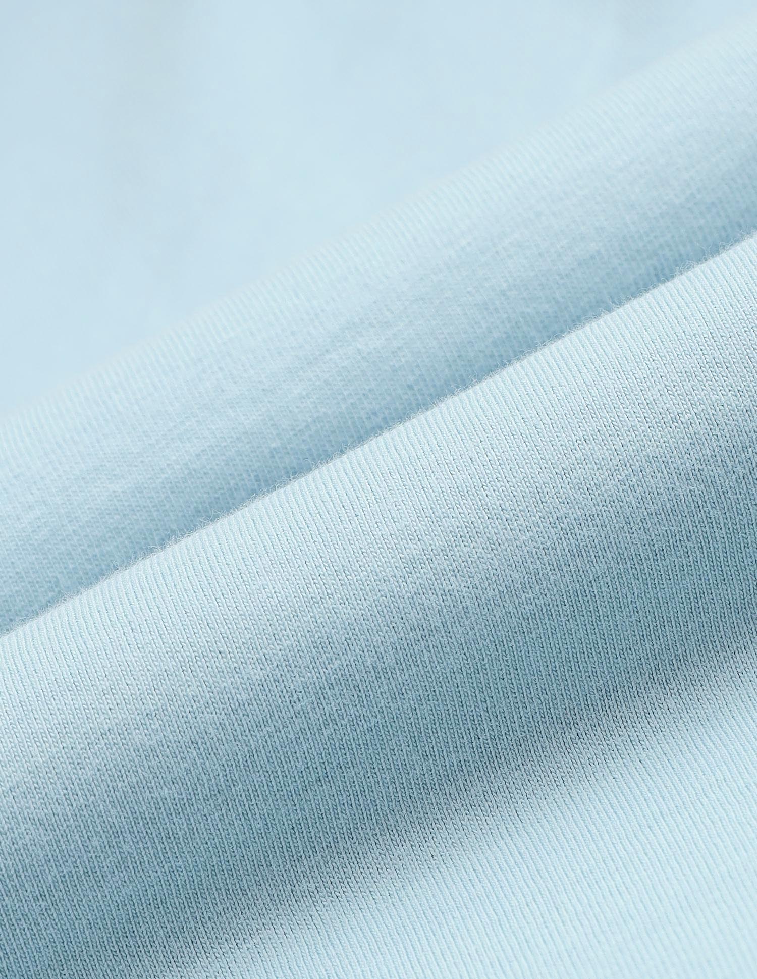 Pure Cotton Slim Fit T-Shirt Light Blue - U.S. Polo Assn. India | Large