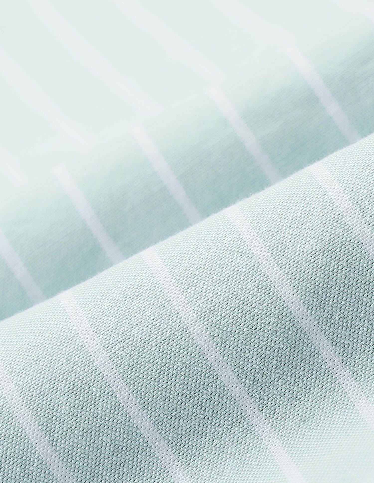 Vertical Striped Tailored Fit Shirt Light Green - U.S. POLO ASSN. | Large