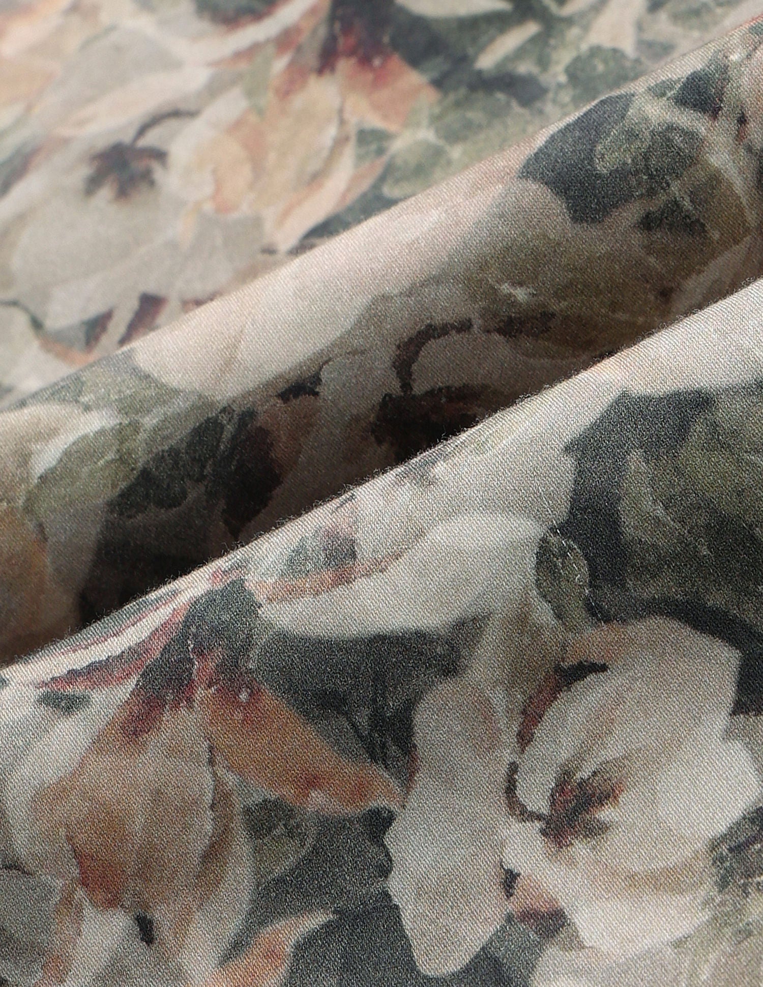 Satin Digital Print Shirt Olive - U.S. POLO ASSN. | Large