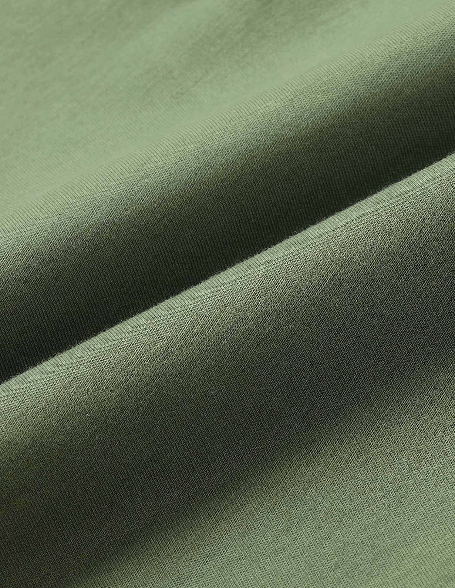 Tipped Collar Boxy Fit Polo Shirt Light Olive - U.S. POLO ASSN. | Large